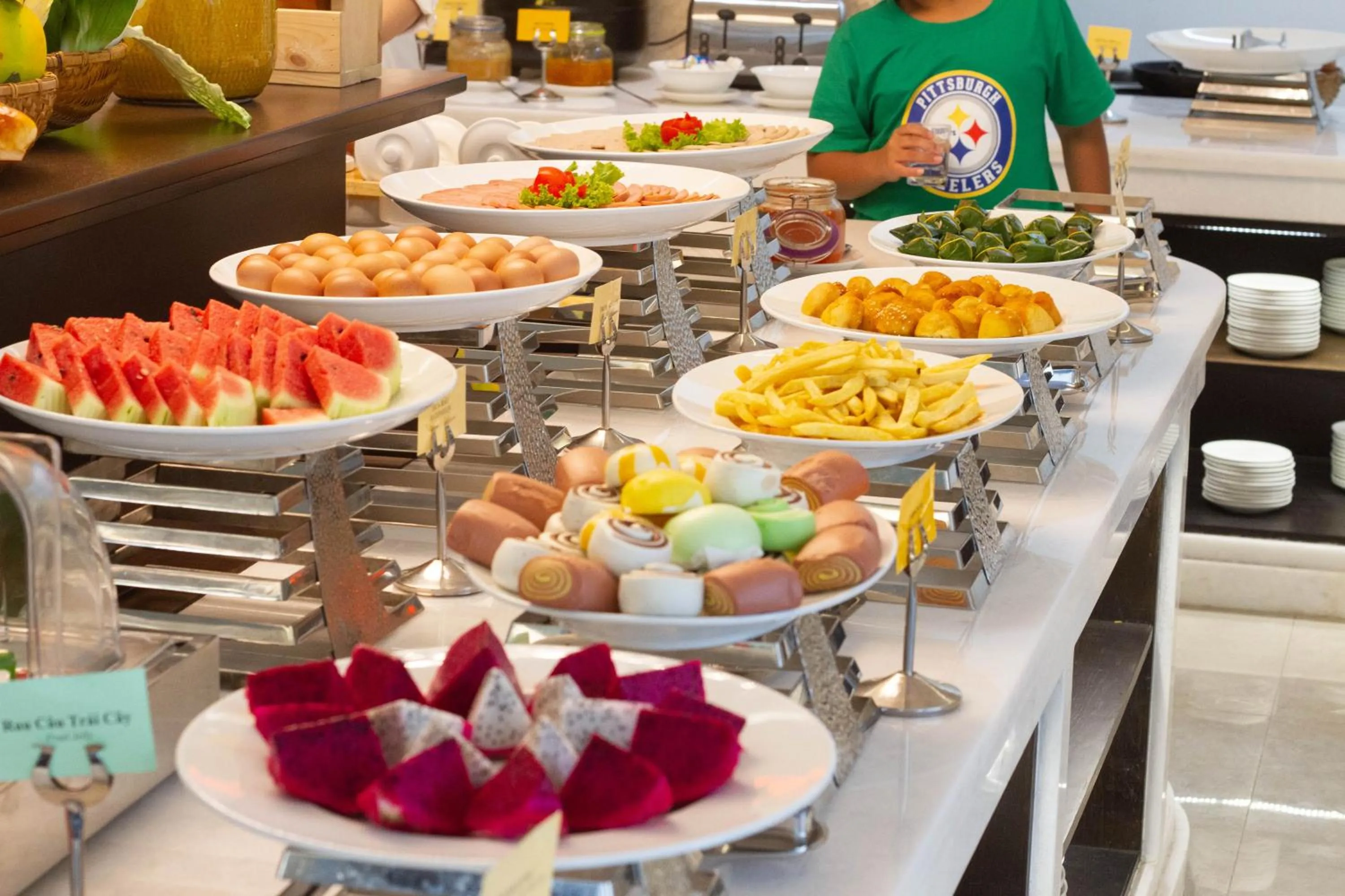 Food close-up in Cordial Grand Hotel Da Nang Beach - Infinity Rooftop Pool