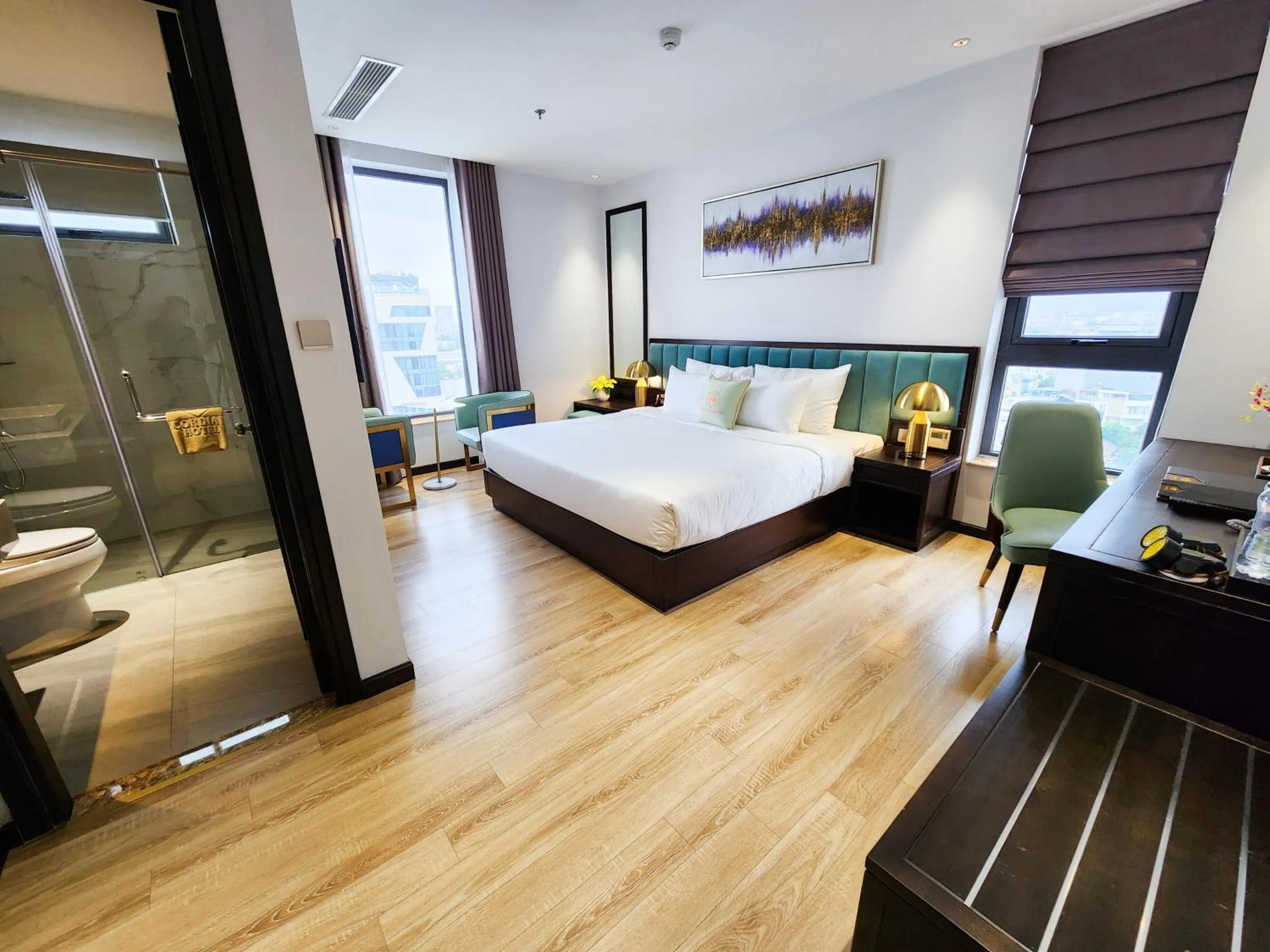 Bed in Cordial Grand Hotel Da Nang Beach - Infinity Rooftop Pool