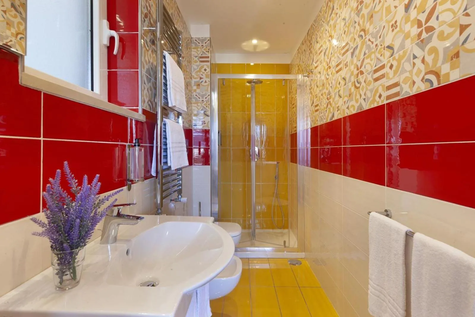 Shower in Parco Tasso Guest House