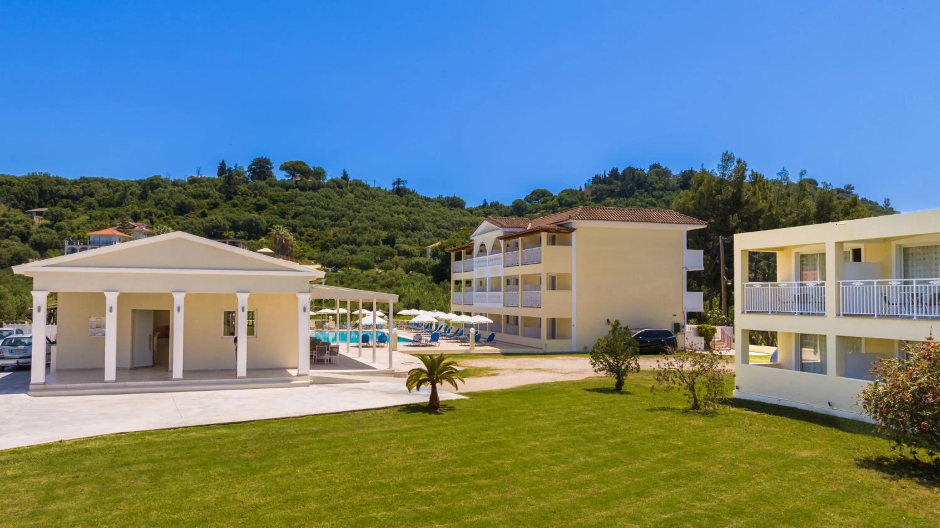 Property building in Manousis ApartHotel