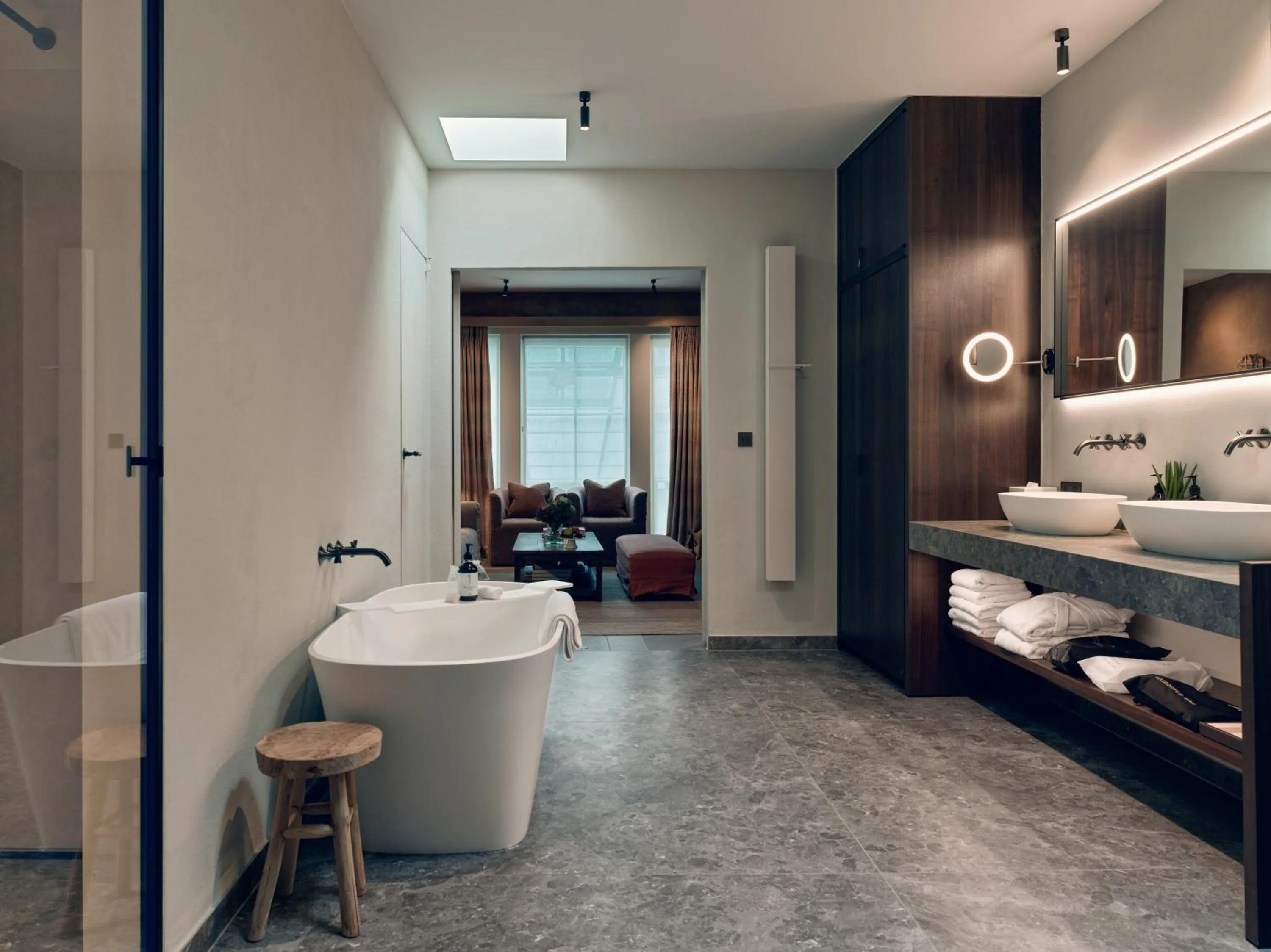 Bathroom in Botanic Sanctuary Antwerp - The Leading Hotels of the World