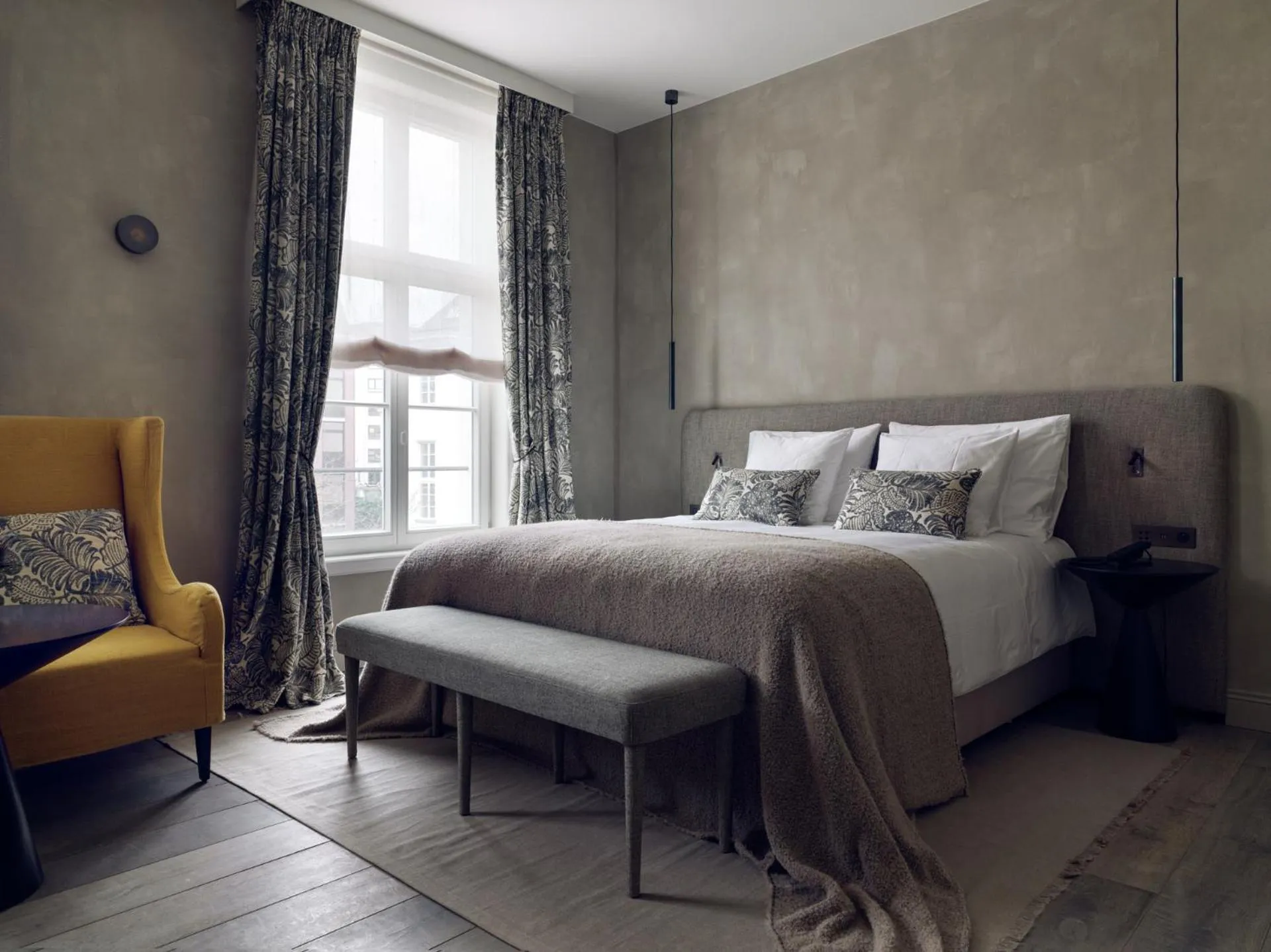 Bedroom, Bed in Botanic Sanctuary Antwerp - The Leading Hotels of the World