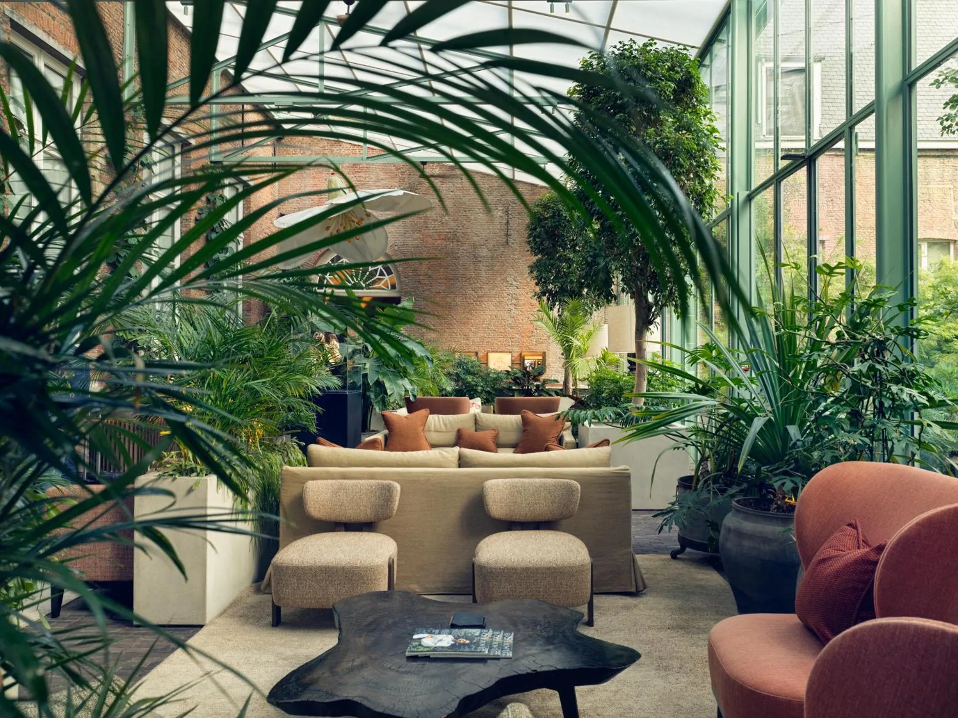 Lobby or reception in Botanic Sanctuary Antwerp - The Leading Hotels of the World