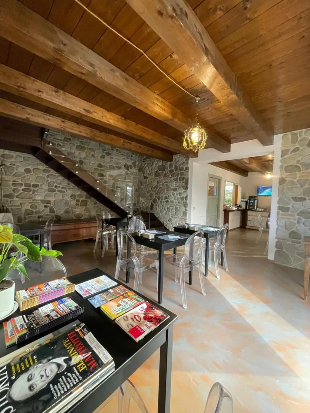 Lobby or reception in Modus Aquae