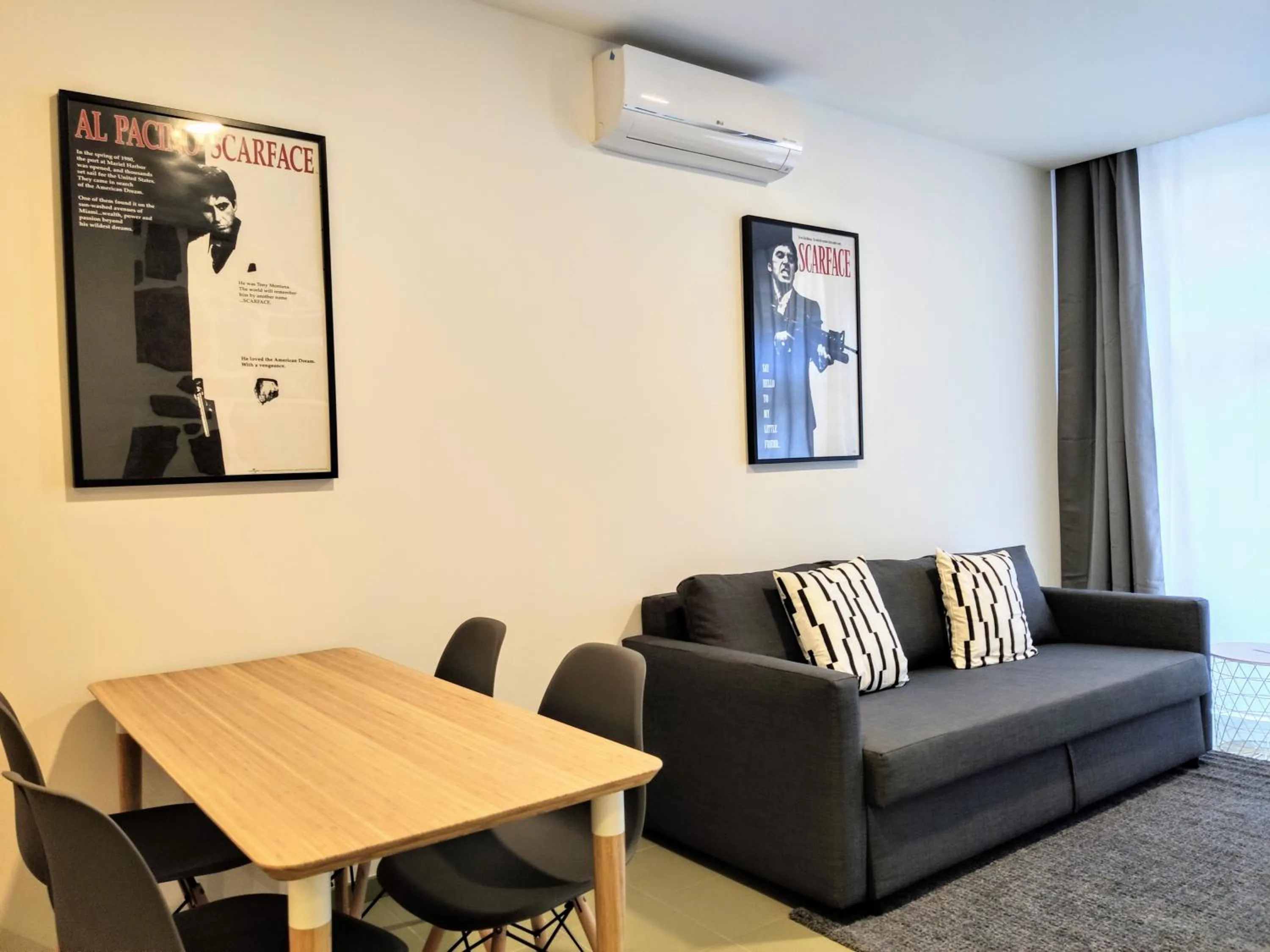 Living room in Bombarda Cinema Apartments