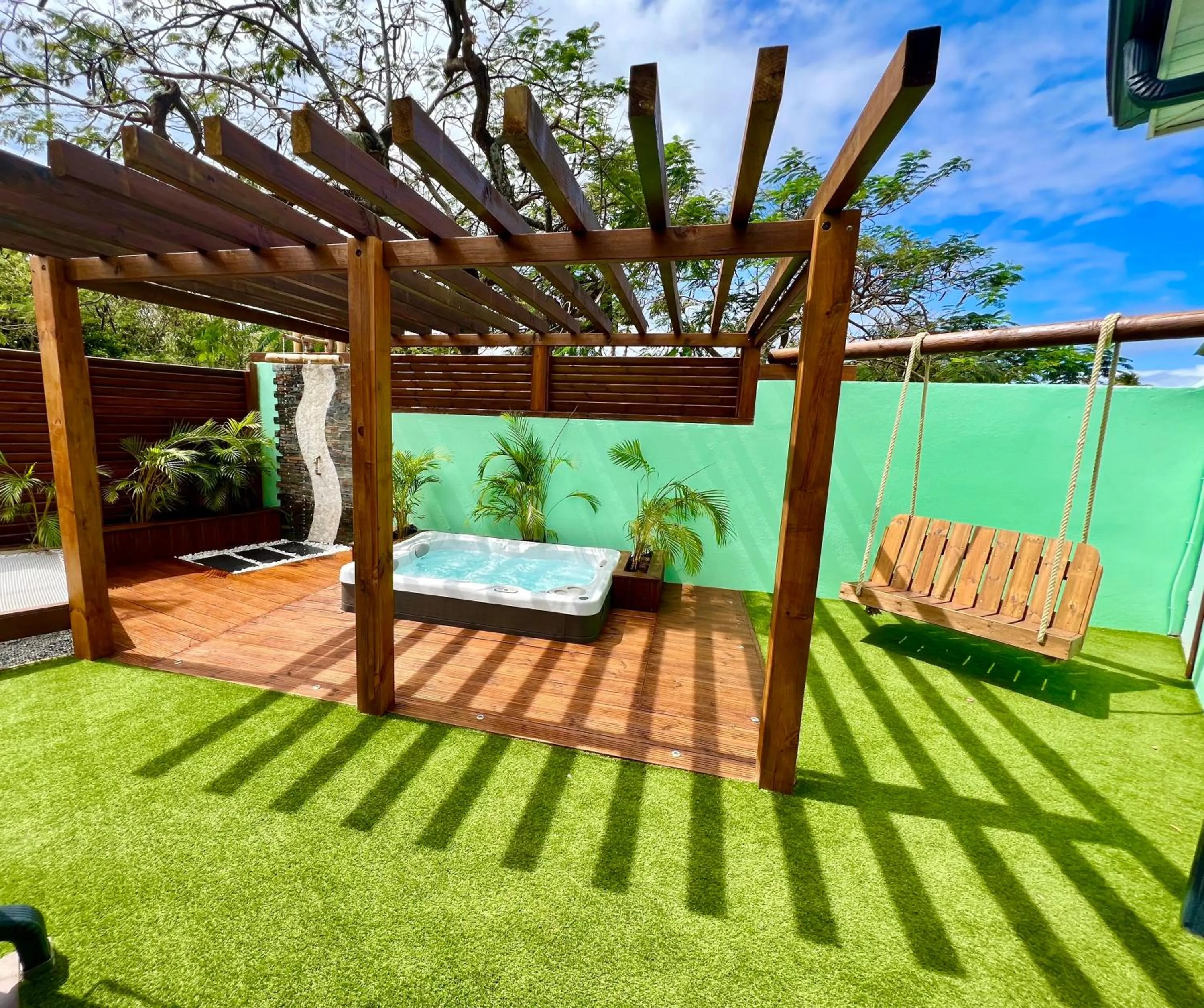 Patio in Kawan Bay Suites