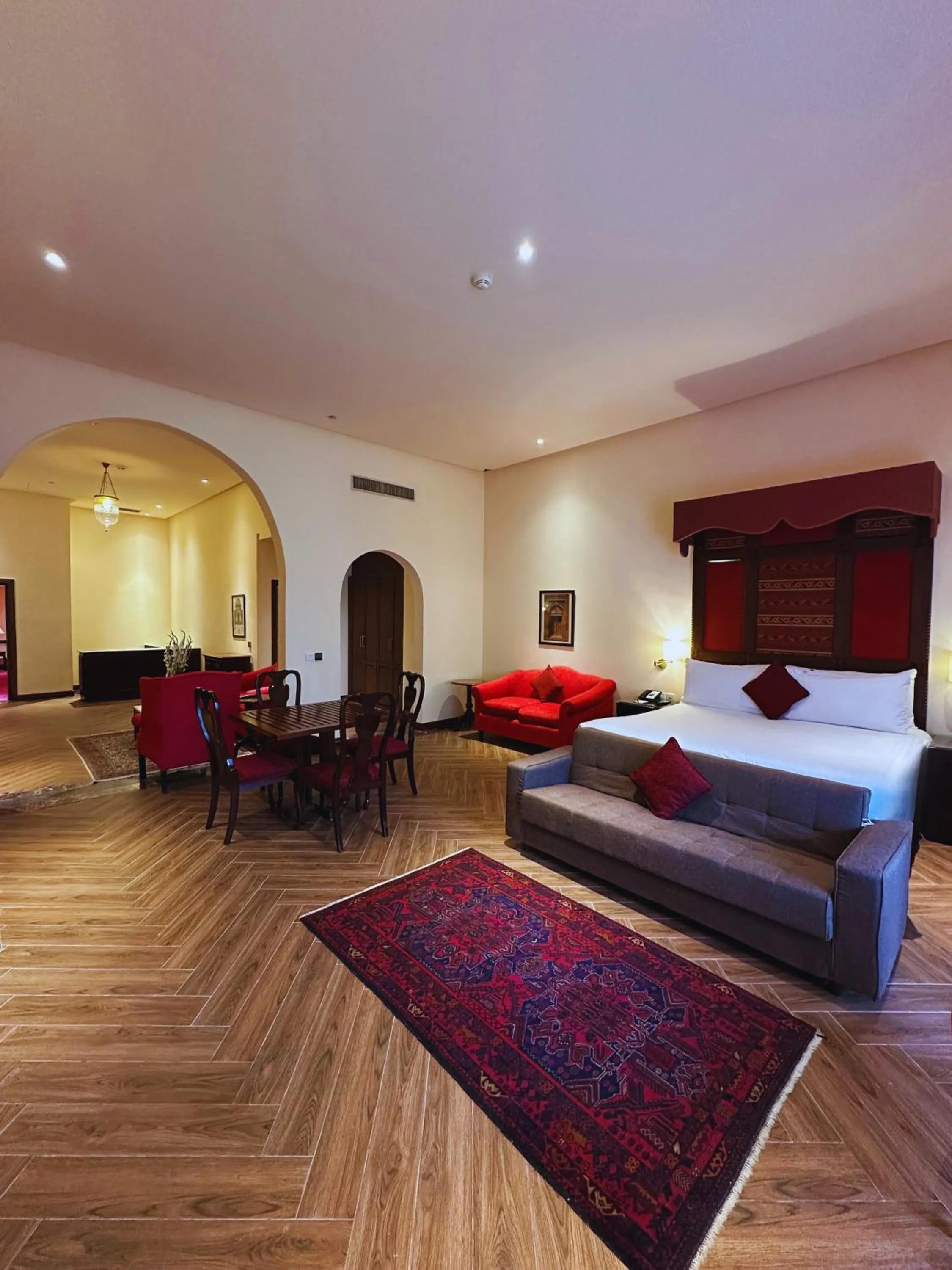 Photo of the whole room, Bed in Pearl Continental Hotel Malam Jabba