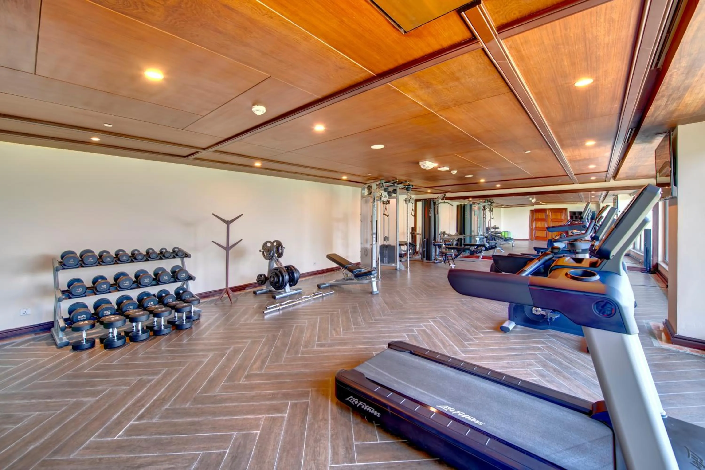 Fitness centre/facilities in Pearl Continental Hotel Malam Jabba