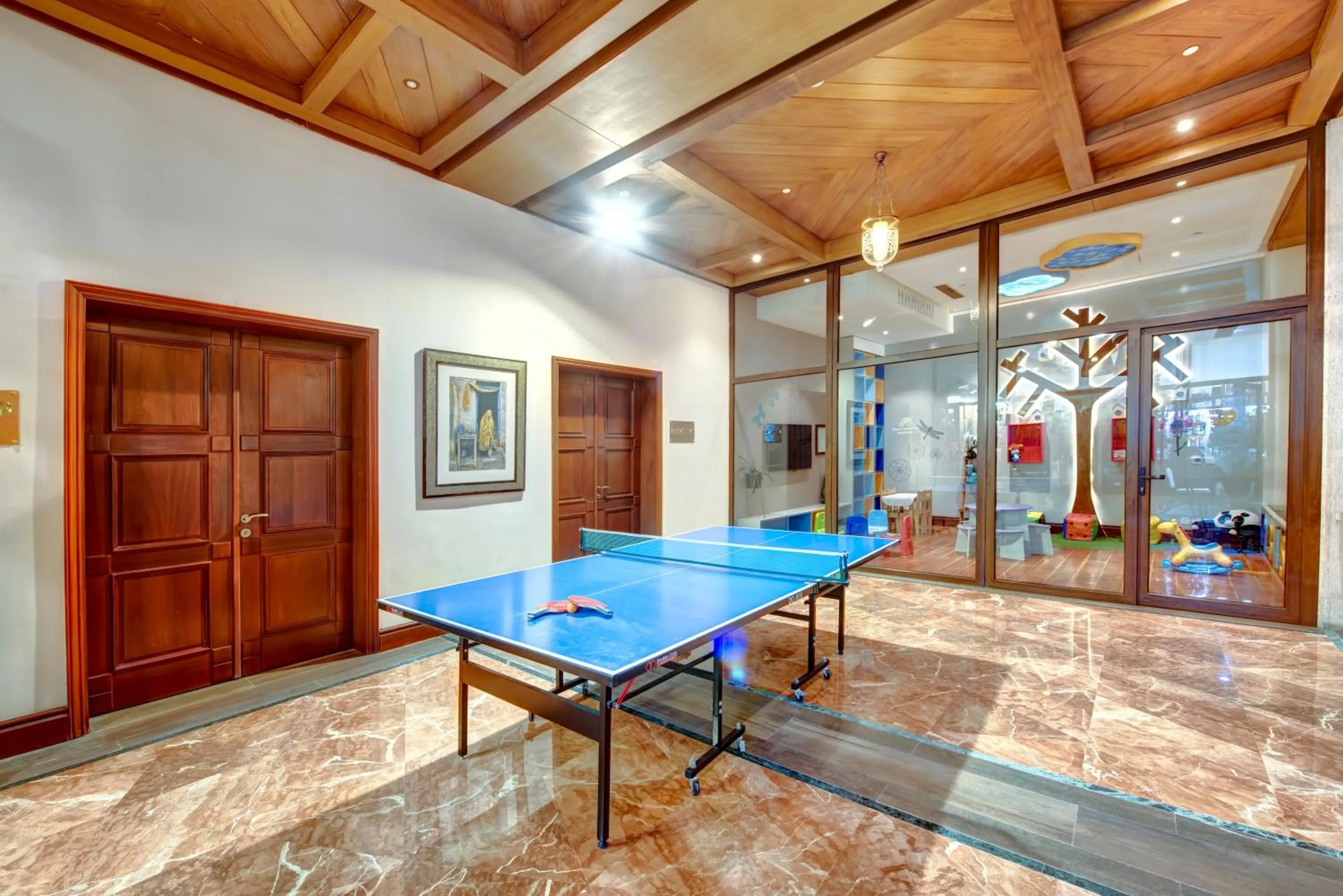 Table tennis in Pearl Continental Hotel Malam Jabba