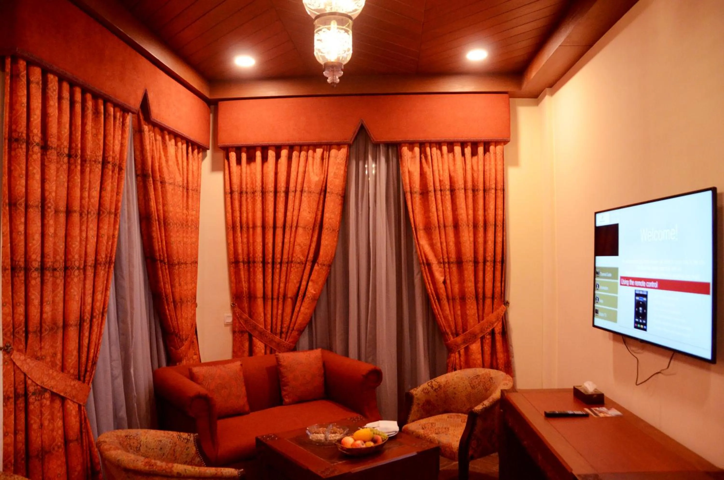 Living room in Pearl Continental Hotel Malam Jabba
