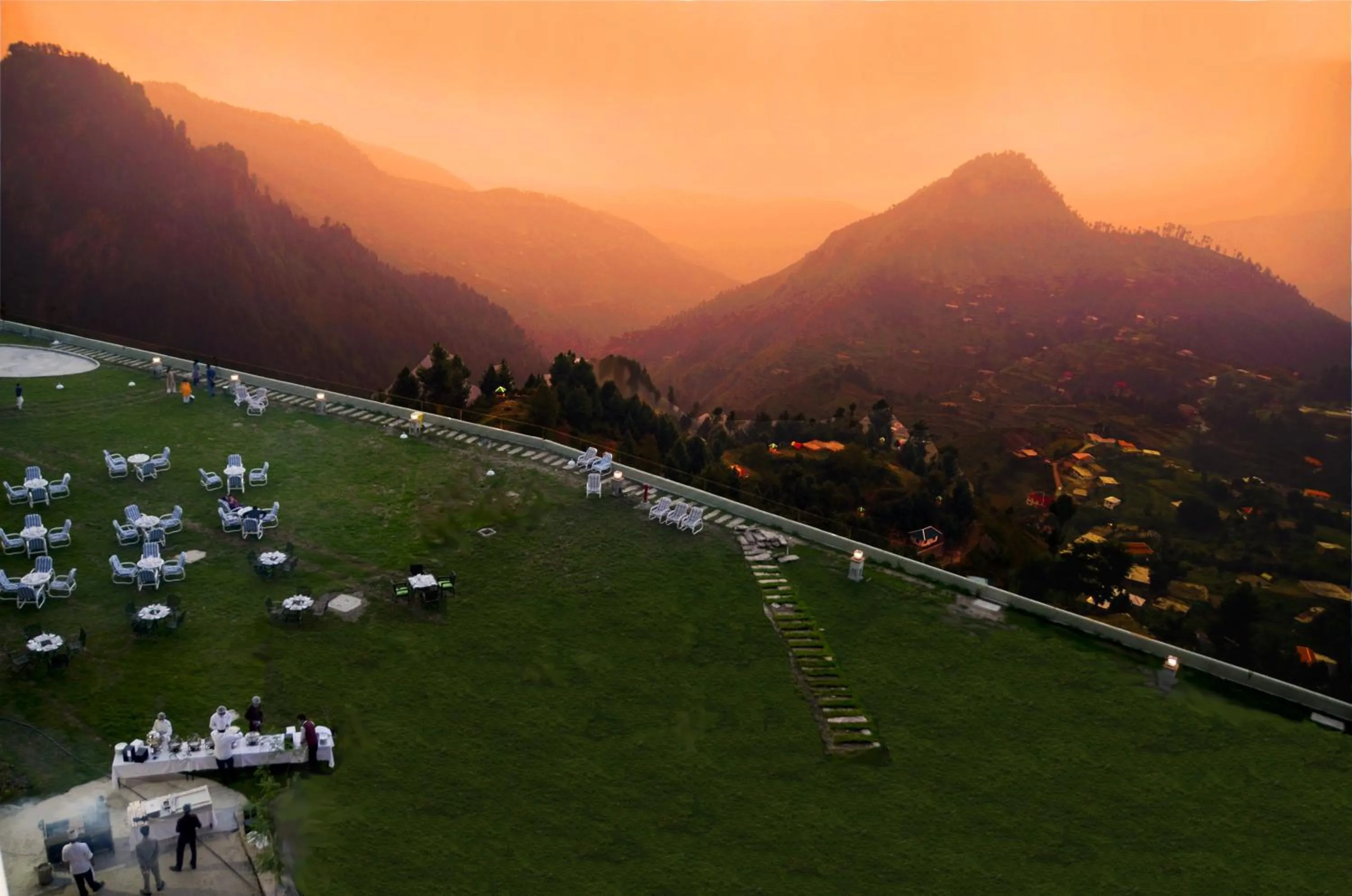 Mountain view in Pearl Continental Hotel Malam Jabba