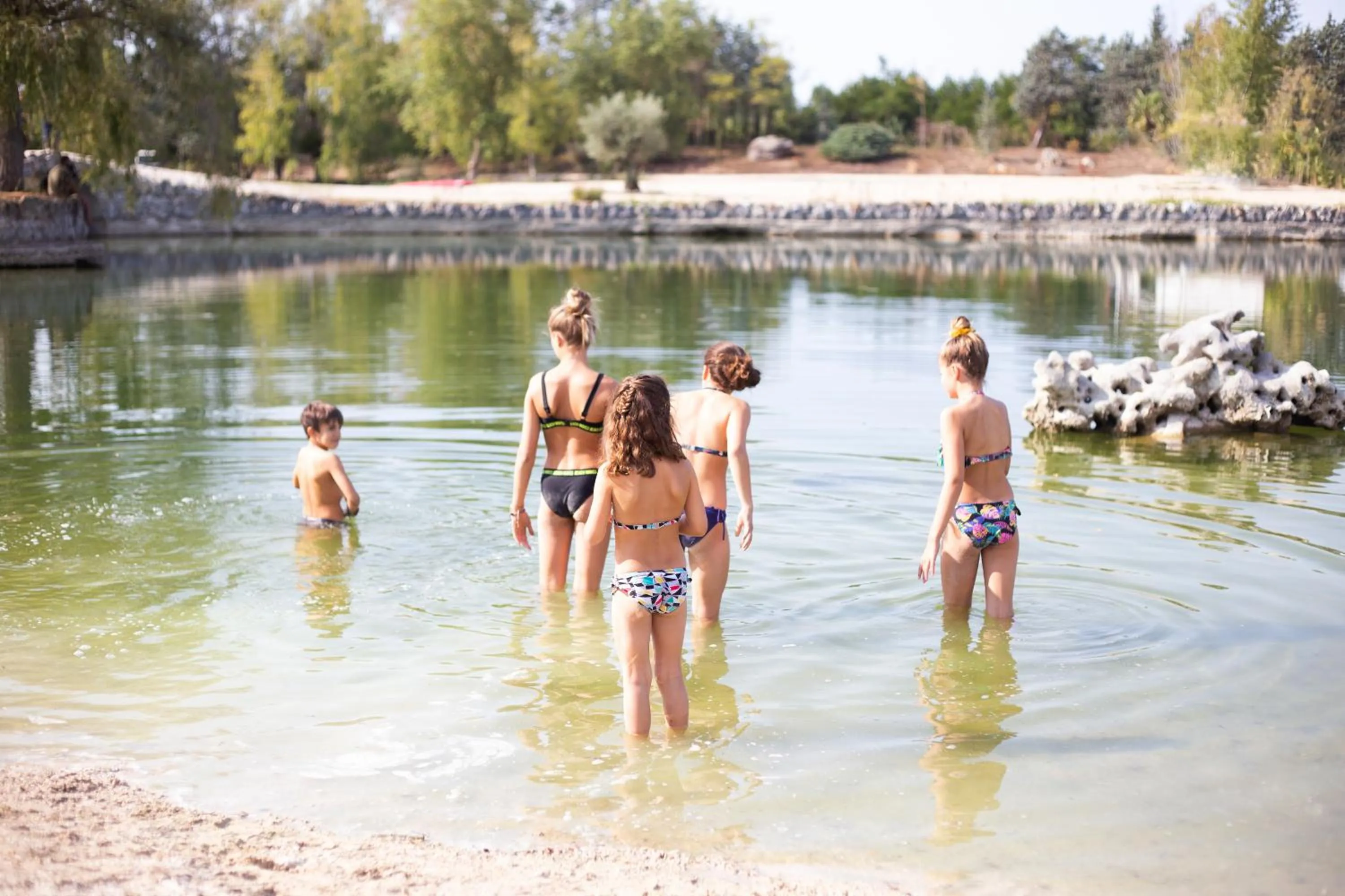 Swimming pool in Les Etangs de la Bassée
