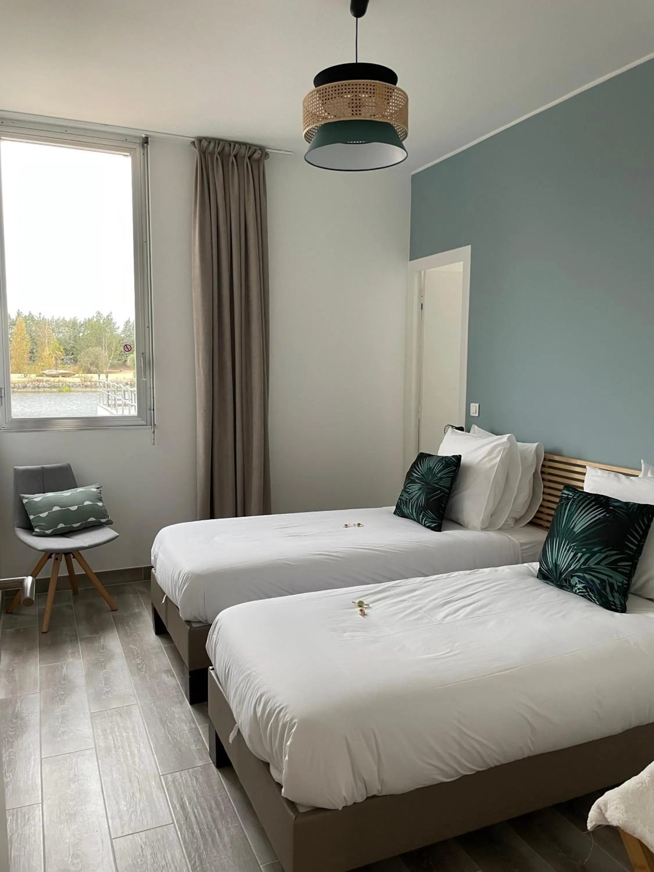 Bedroom, Bed in Les Etangs de la Bassée