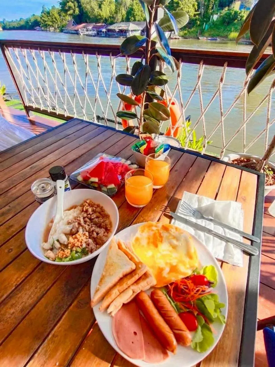 Breakfast in Rimwang The River Life