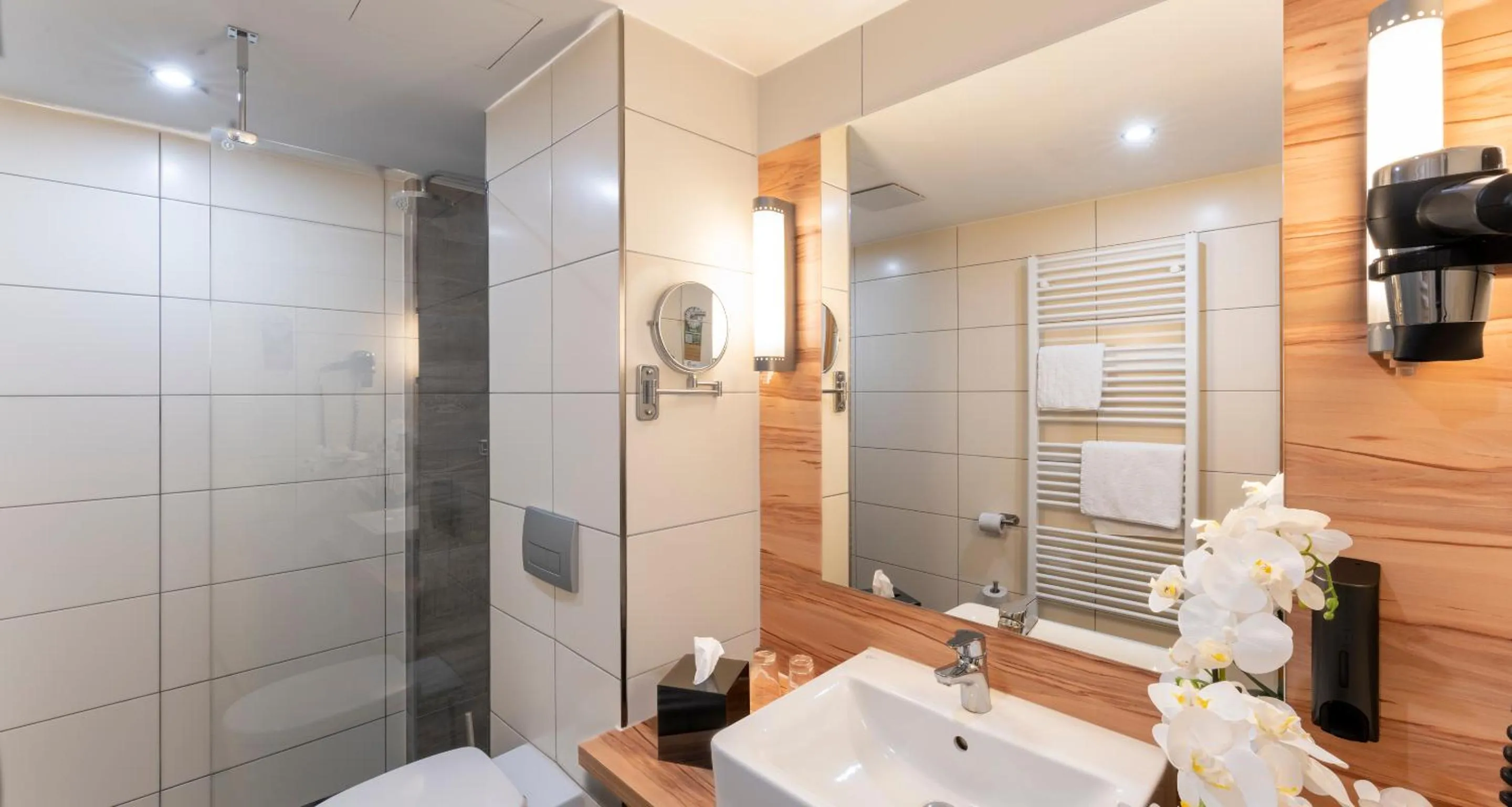 Bathroom in PLAZA Premium Columbus Bremen