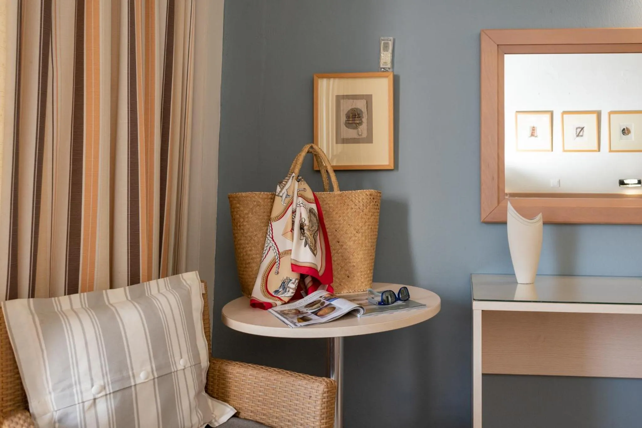 Decorative detail in Dedalos Hotel