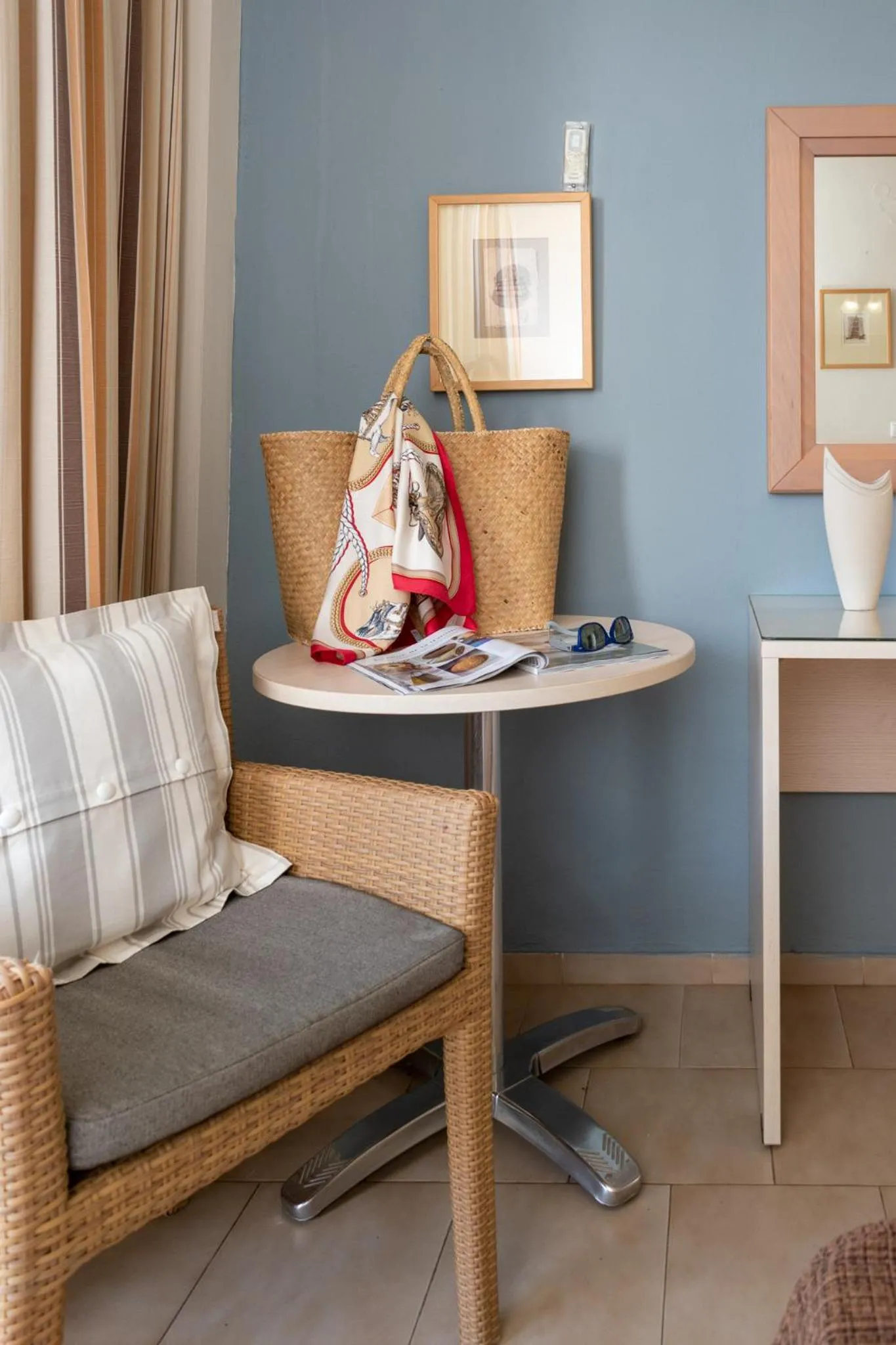 Decorative detail in Dedalos Hotel