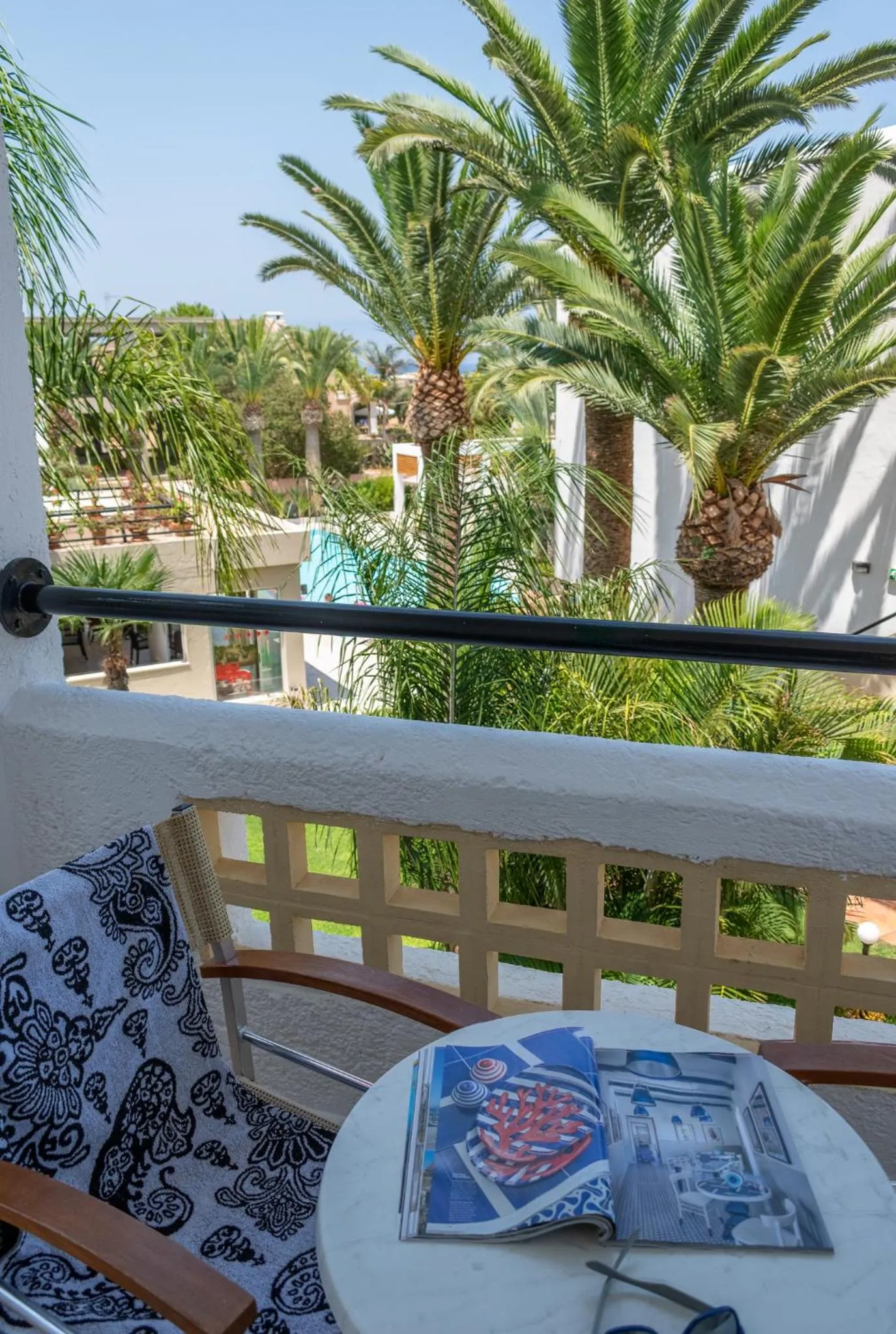 Balcony/Terrace in Dedalos Hotel