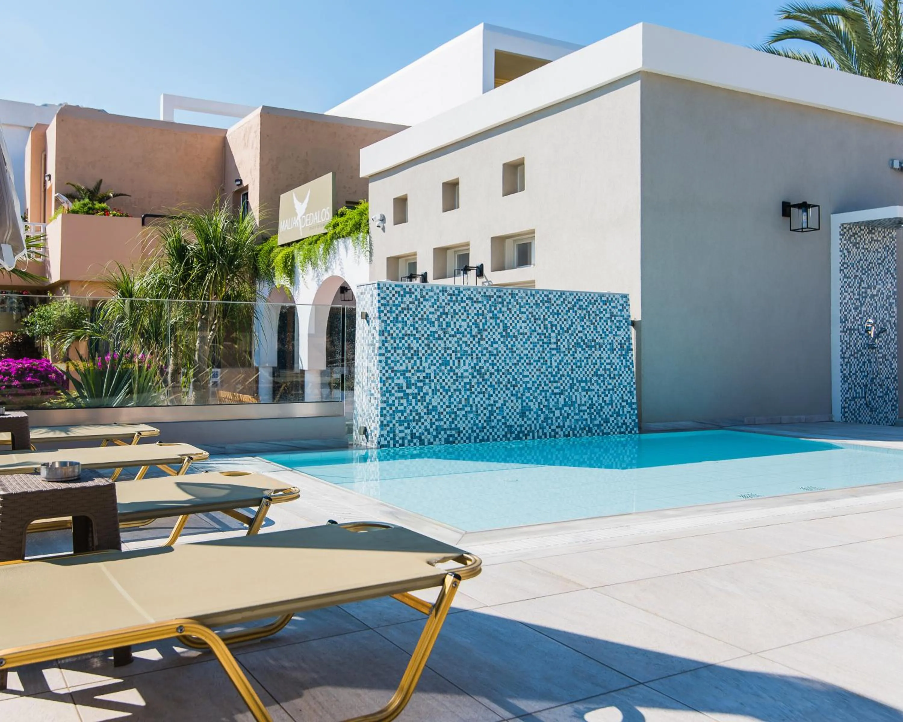 Property building in Dedalos Hotel