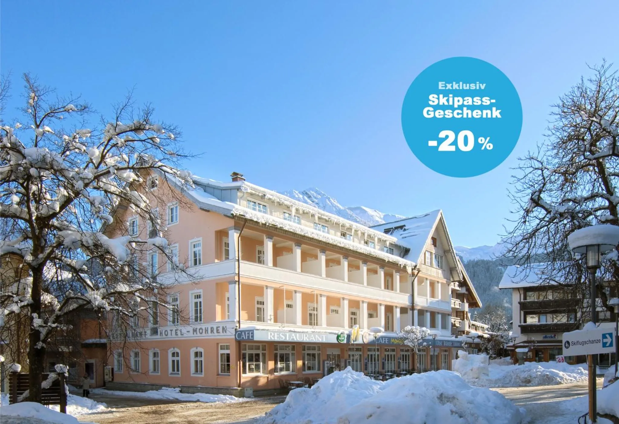 Facade/entrance in Hotel Mohren