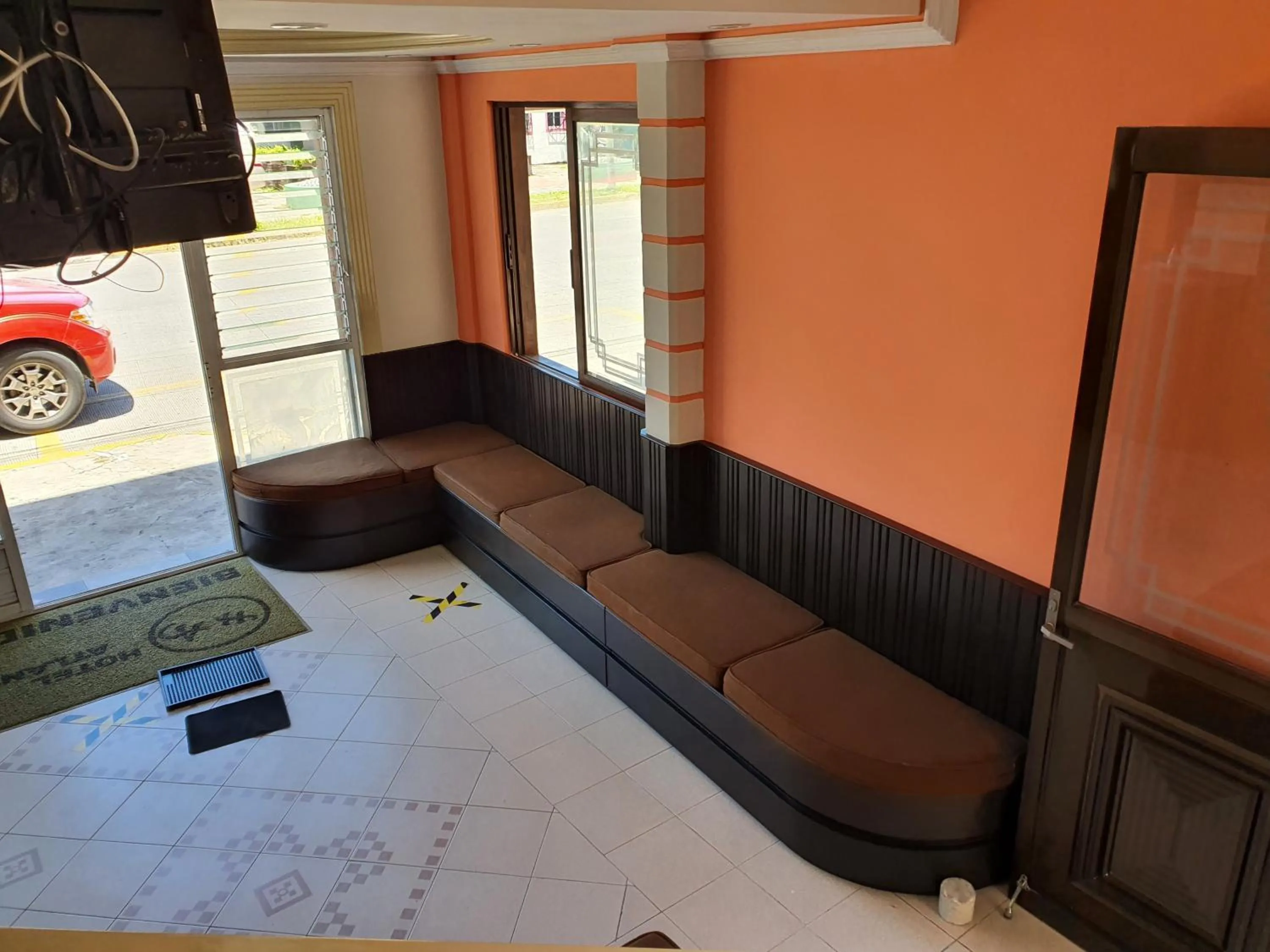 Lobby or reception in Hotel Atlantico a 150 mts de Playa Martí