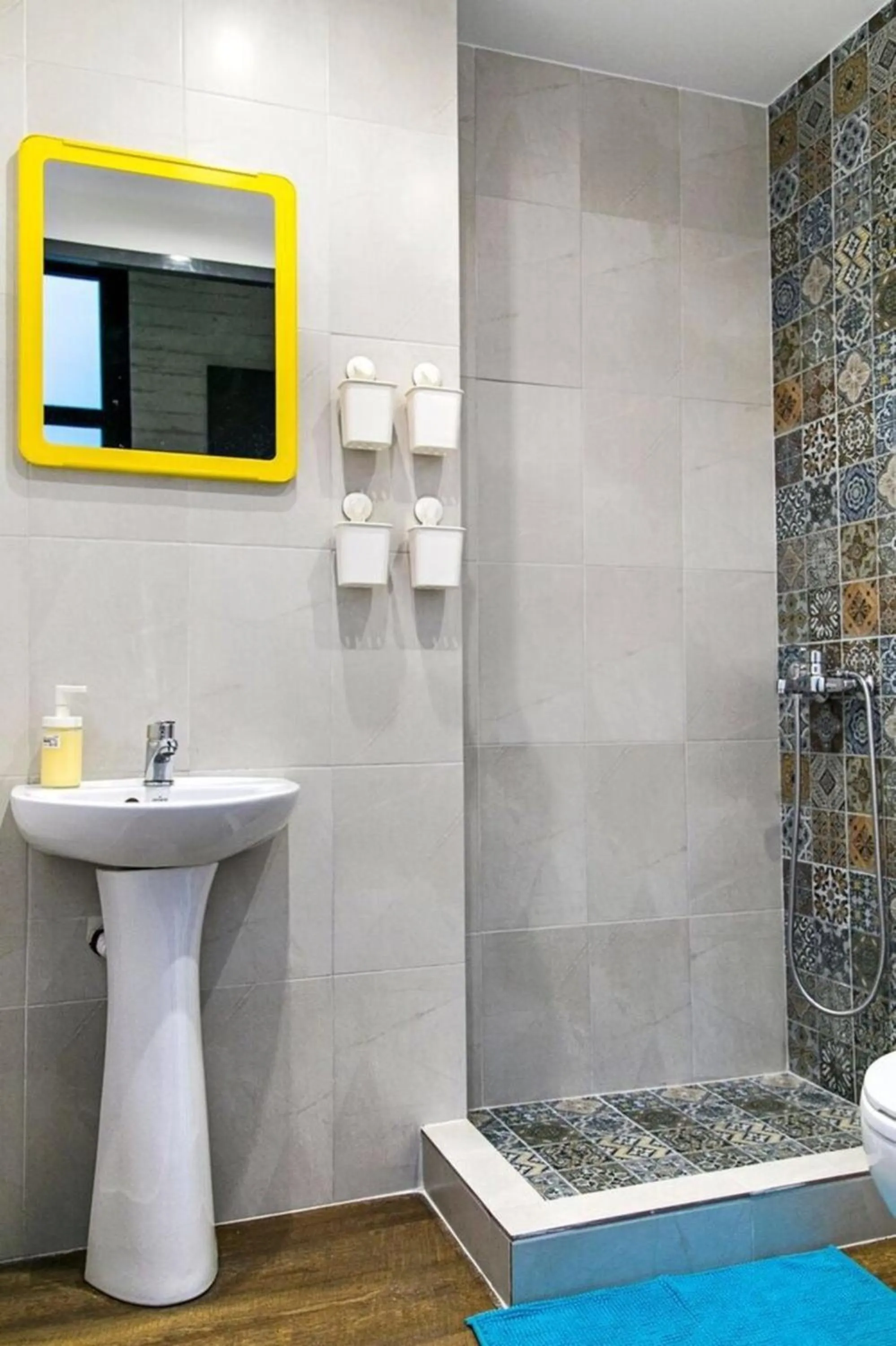 Shower in Iconic Athens Hostel