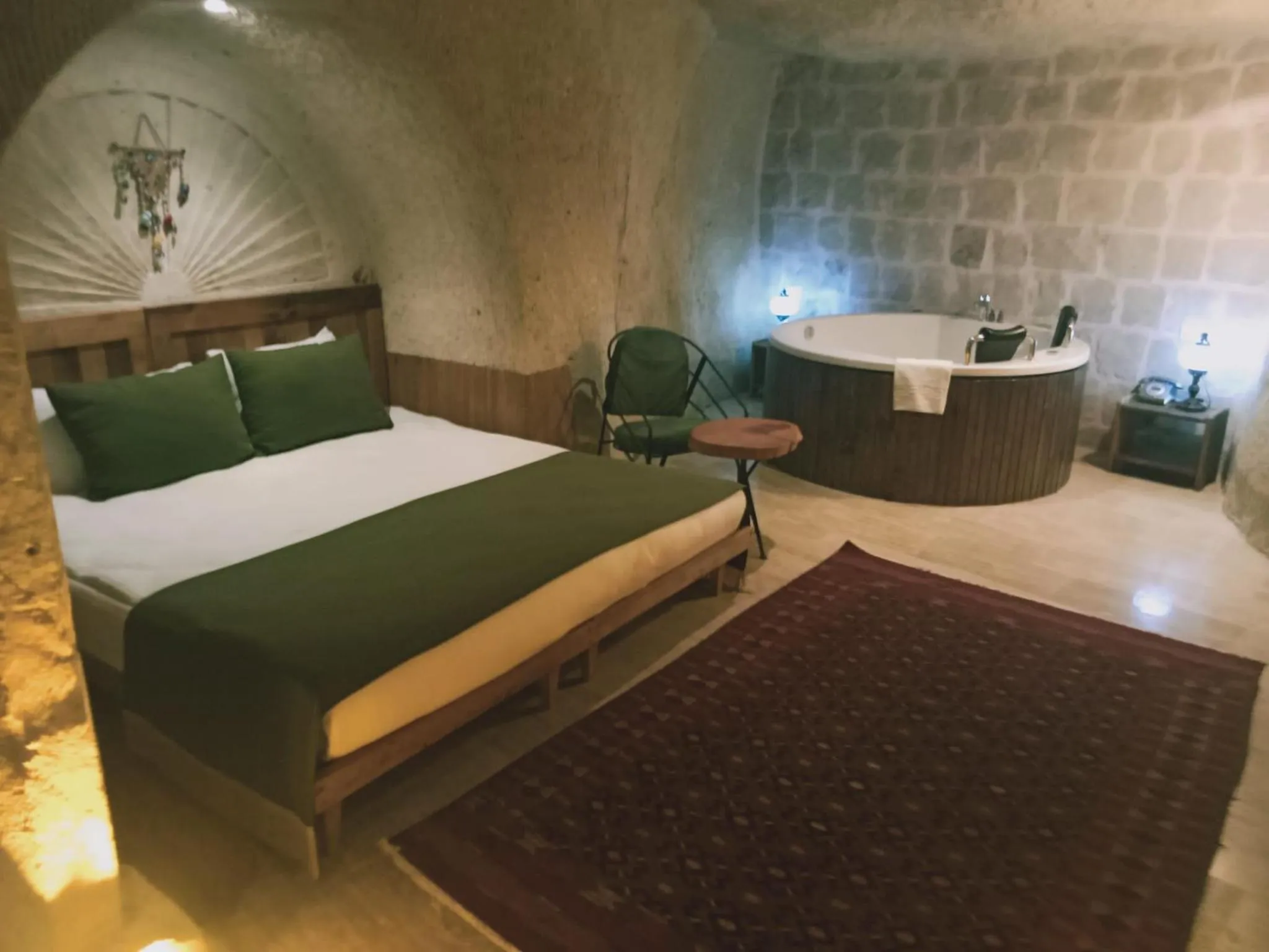 Bedroom, Bed in Vigneron Cave Hotel