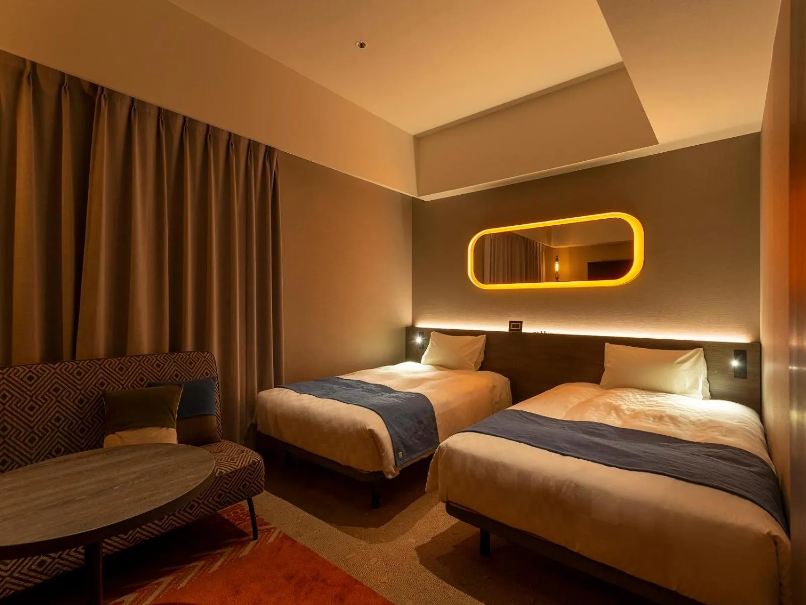 View (from property/room), Bed in Royal Park Hotel Kurashiki