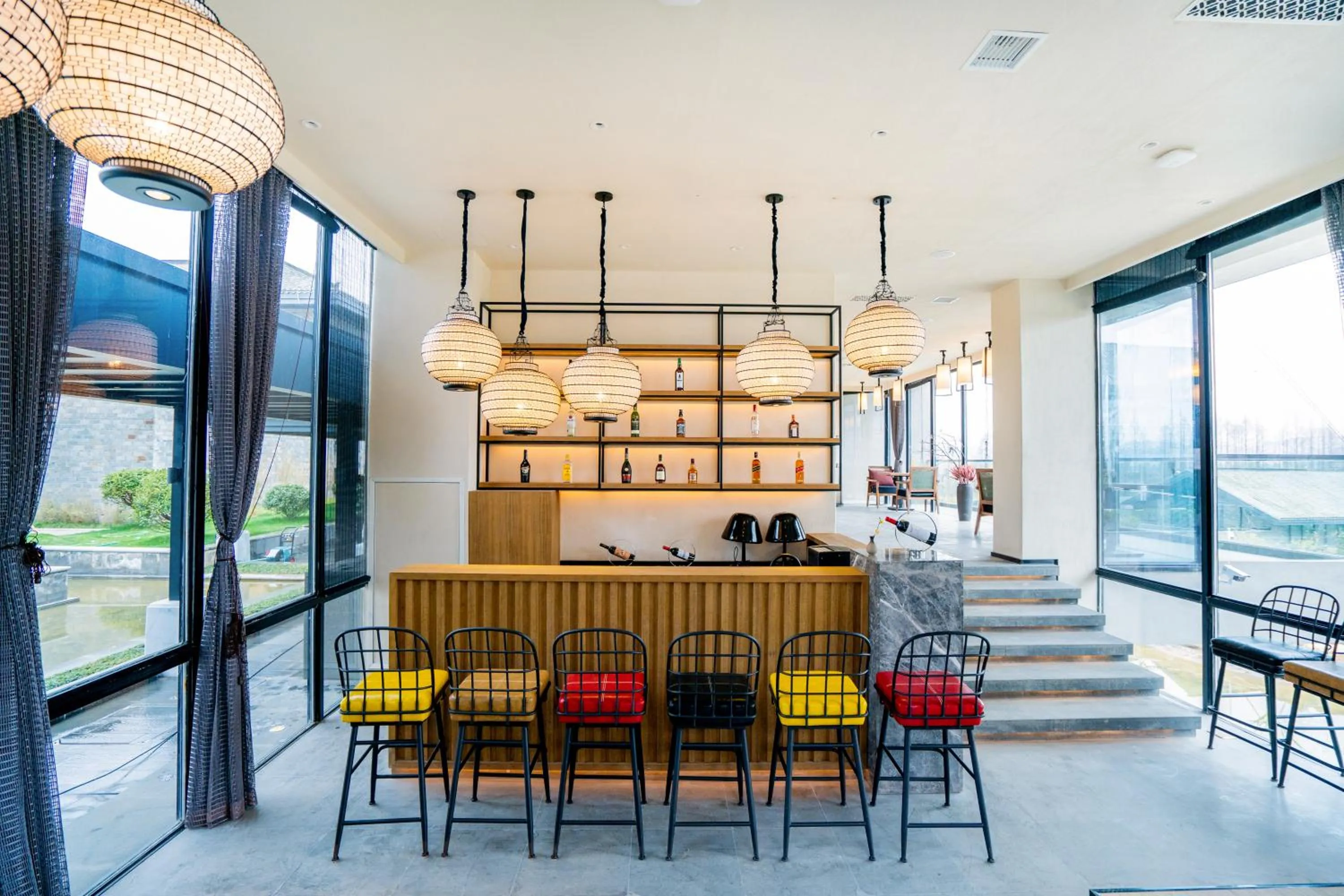 Lounge or bar in Jinling Onejoy Hotel