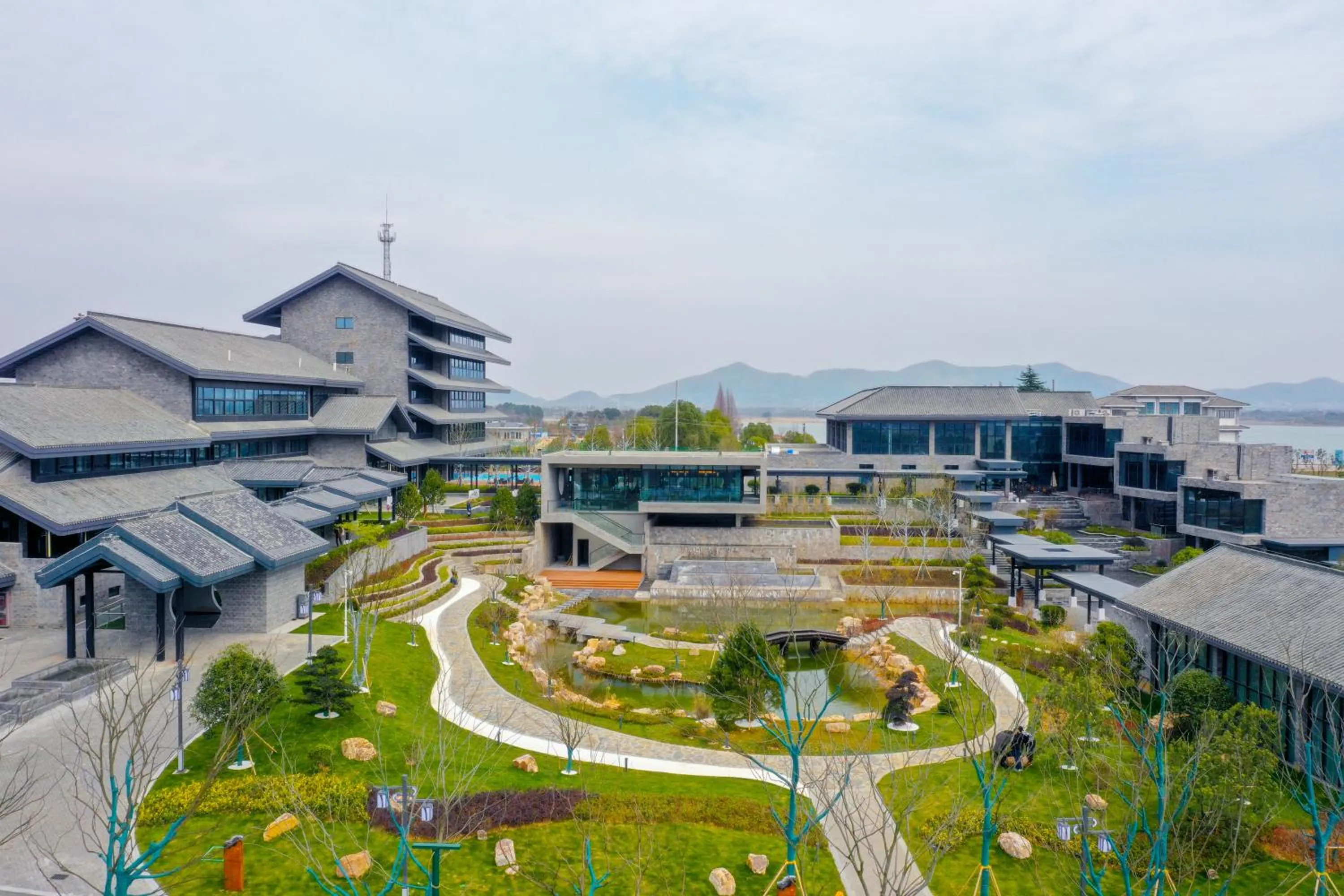 Garden view in Jinling Onejoy Hotel