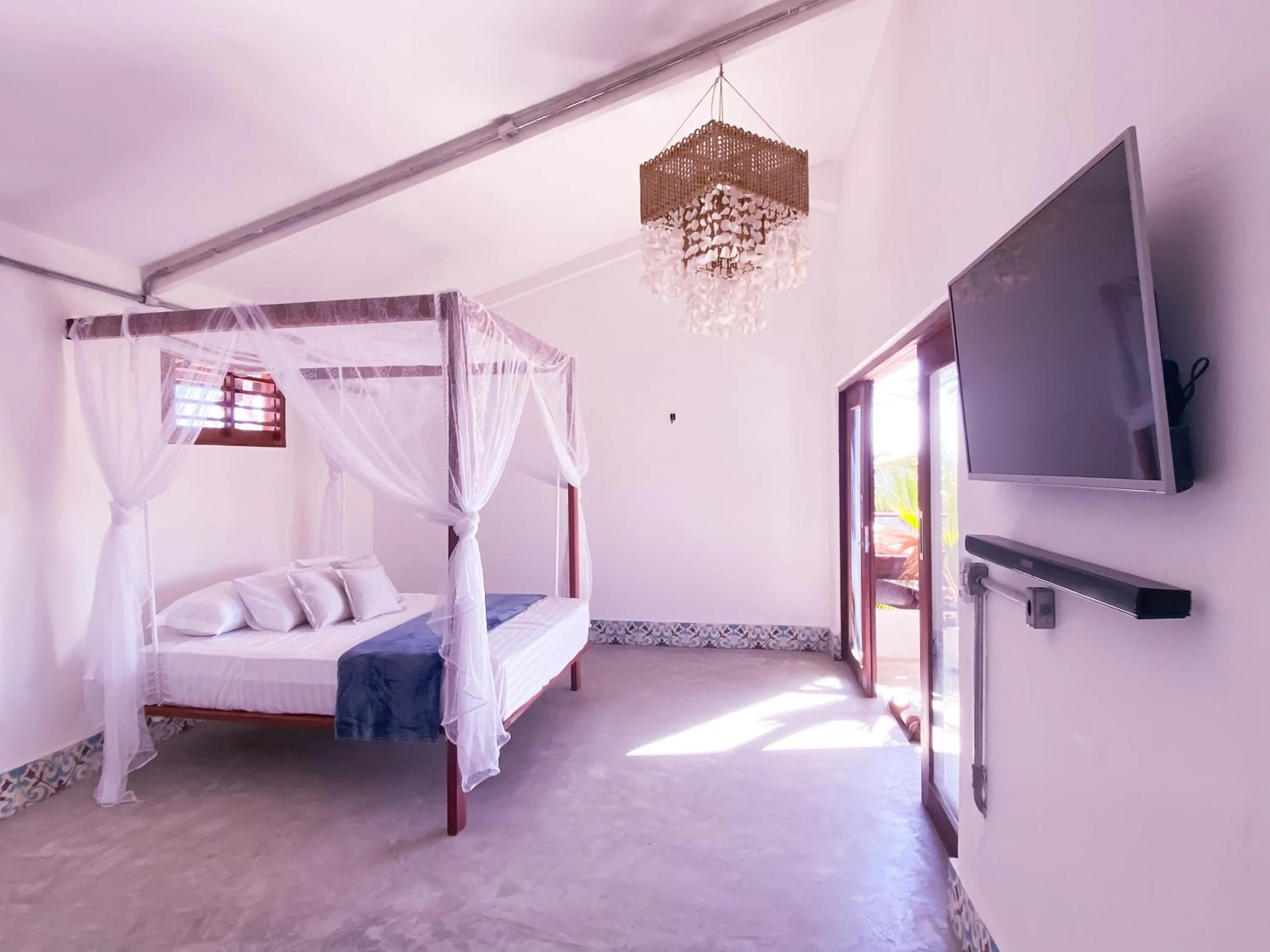 Property building, Bed in Kite Soul Pousada