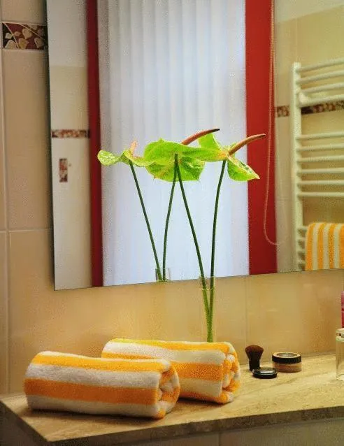 Bathroom in Hotel-Pension Am Schwanenteich