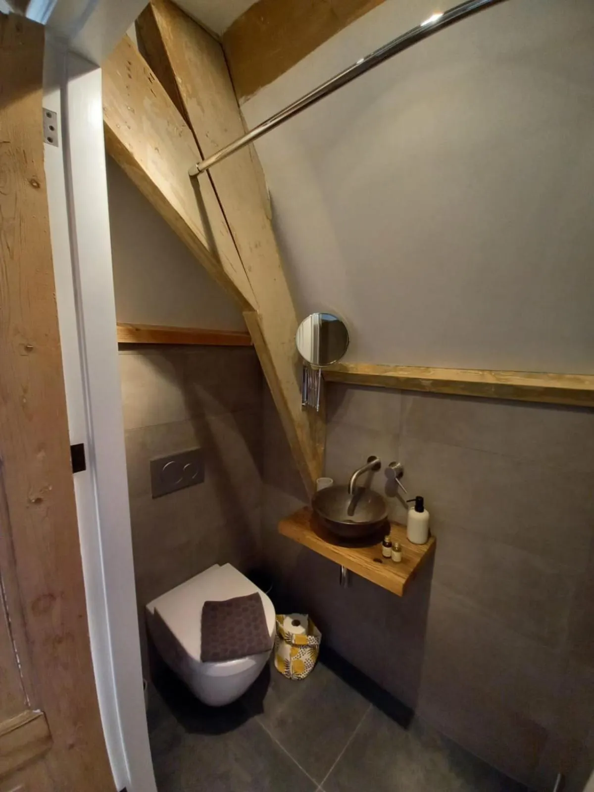 Toilet in B&B Van Amsterdam