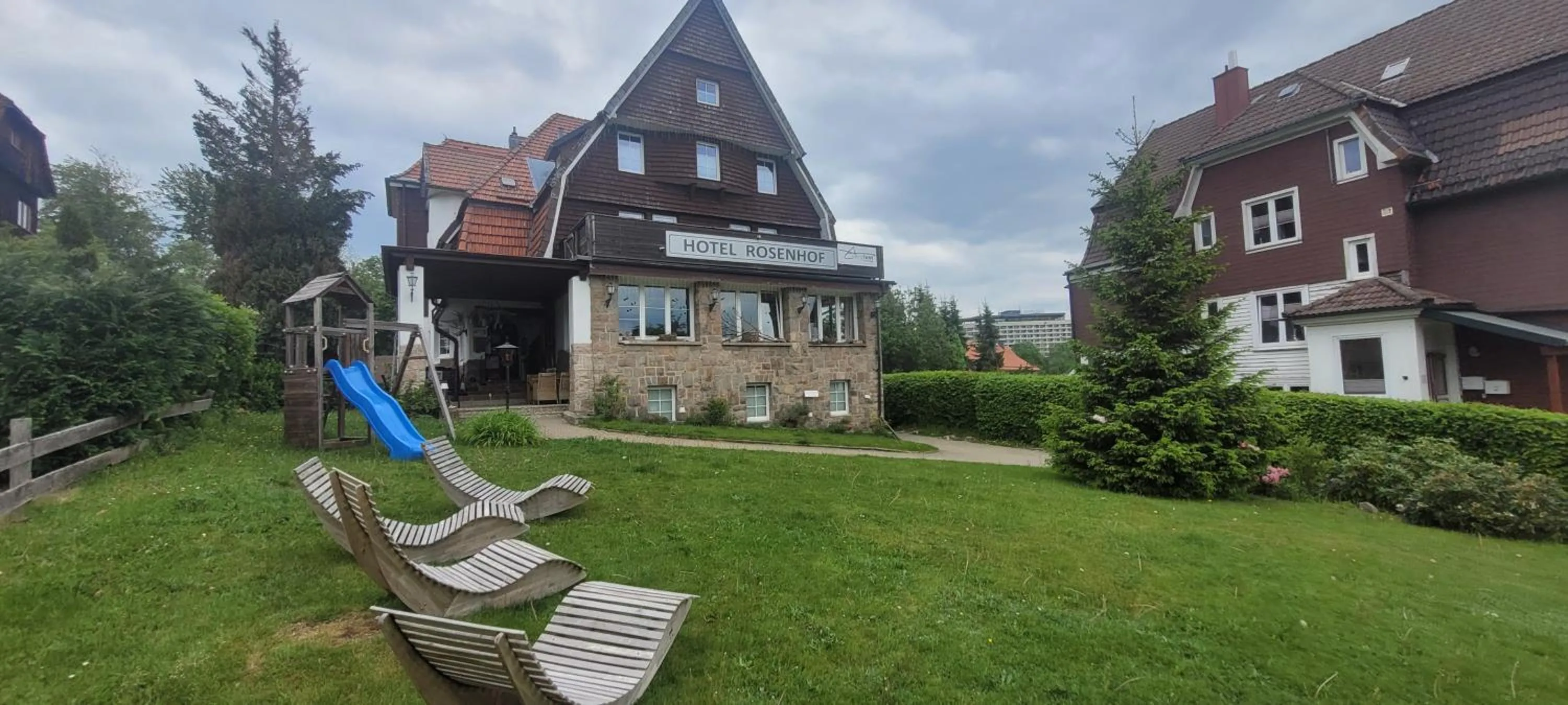 Garden view in Hotel Rosenhof Braunlage