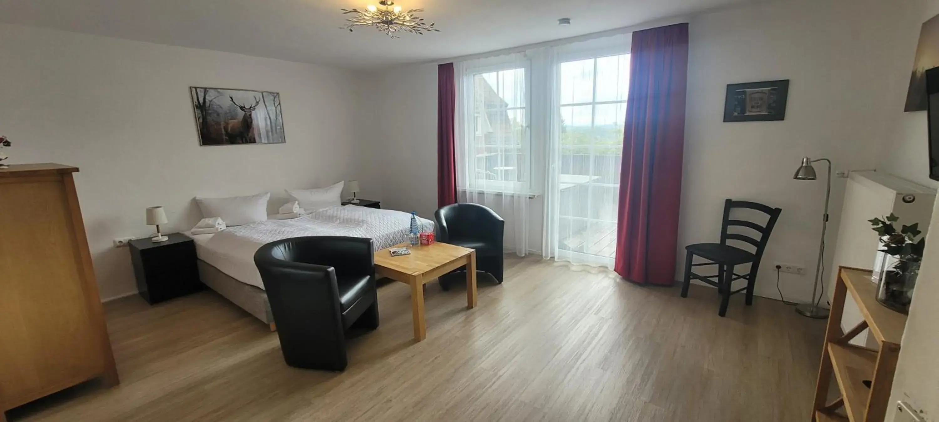 Double Room with Balcony in Hotel Rosenhof Braunlage Double Room with Balcony in Hotel Rosenhof Braunlage