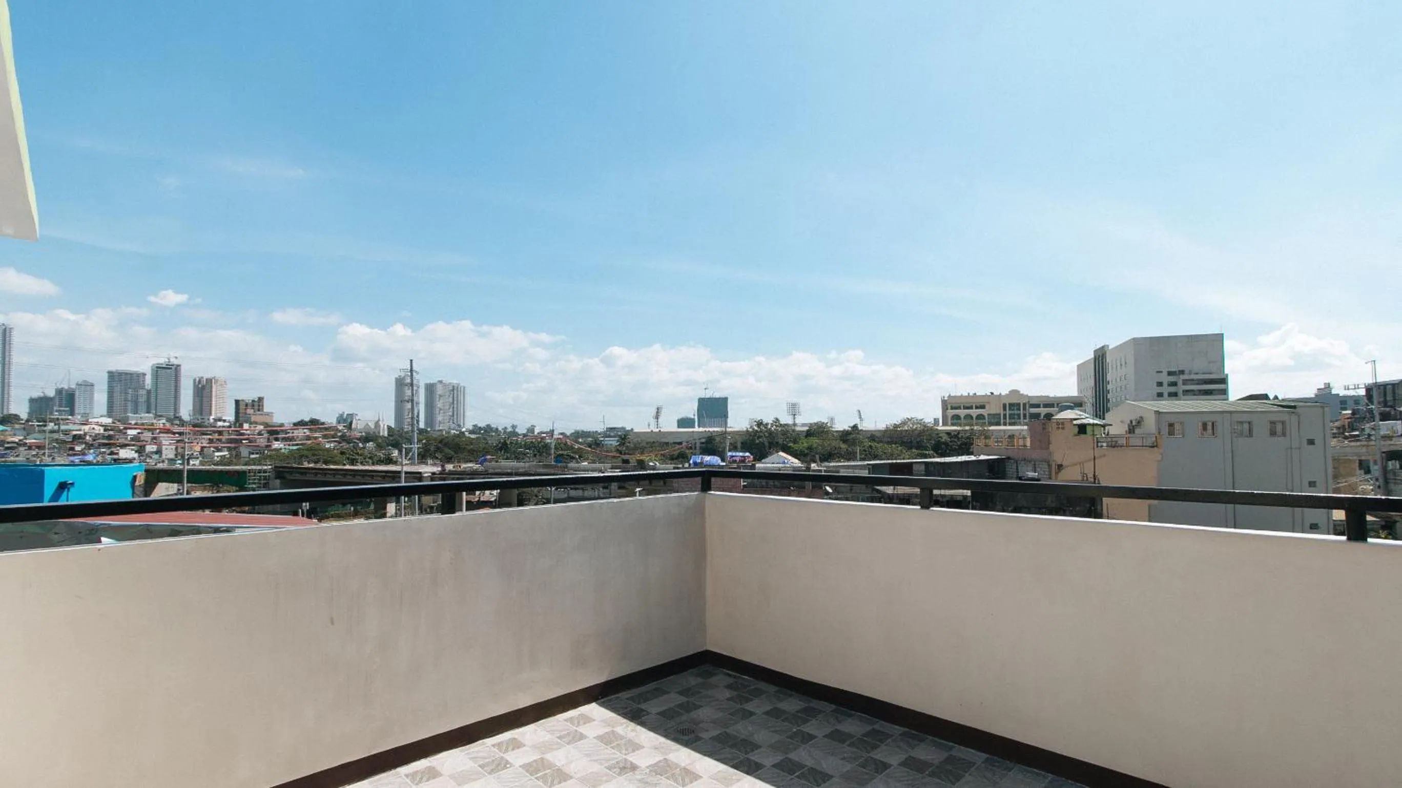 View (from property/room) in RedDoorz Plus near Uptown BGC Mall