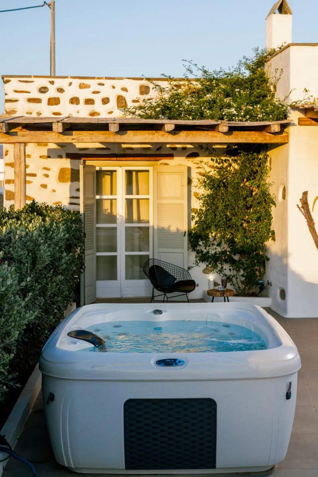 Hot Tub in Naxos Finest Hotel & Villas