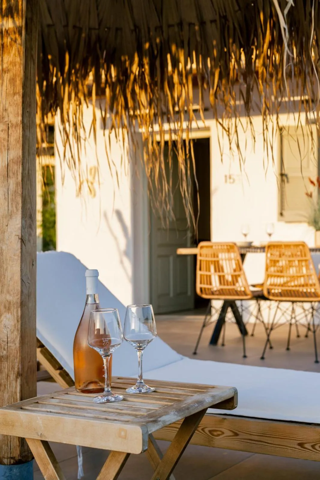 Patio in Naxos Finest Hotel & Villas