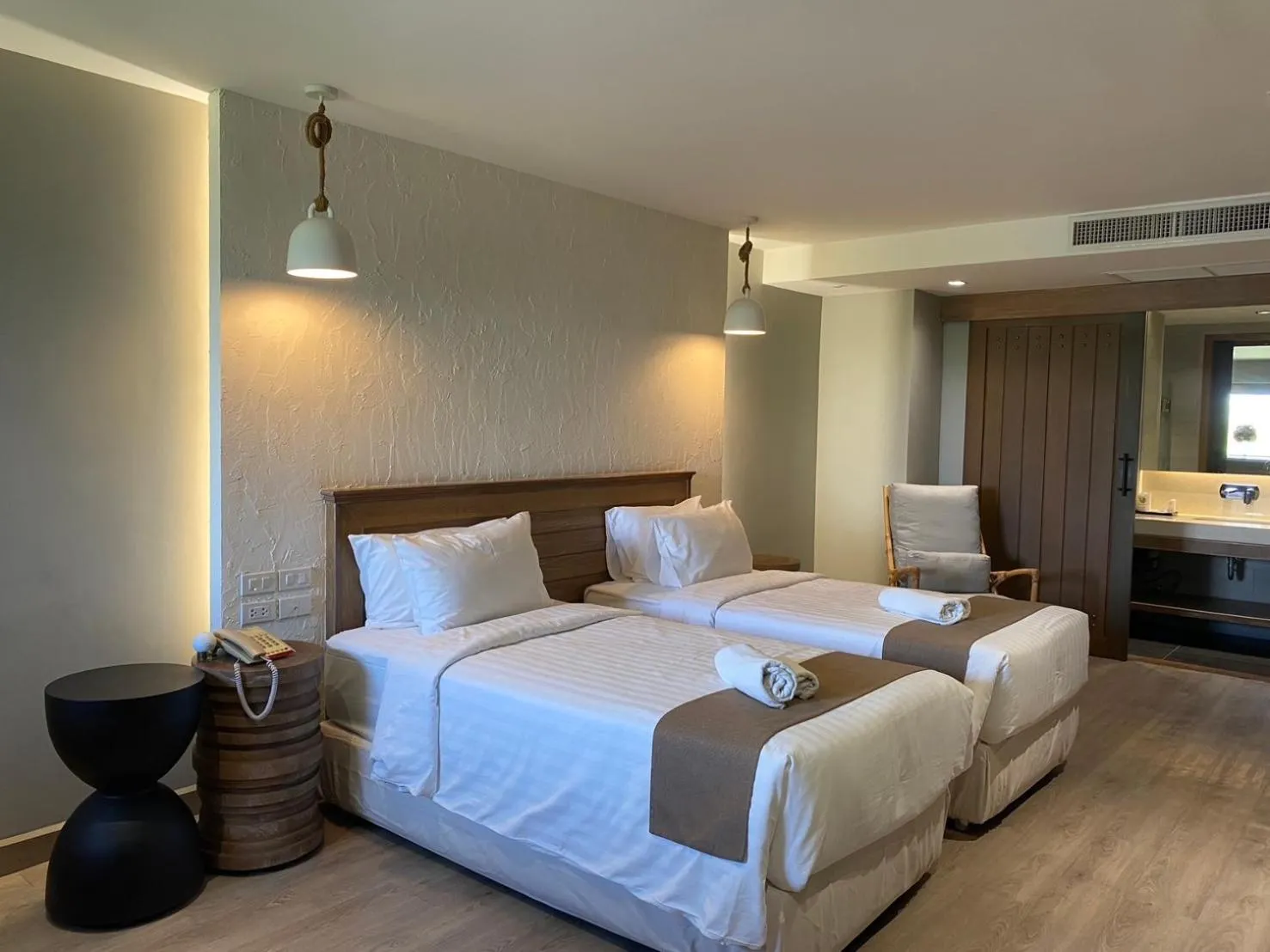 Bed in Saksiam Lakeside Resort