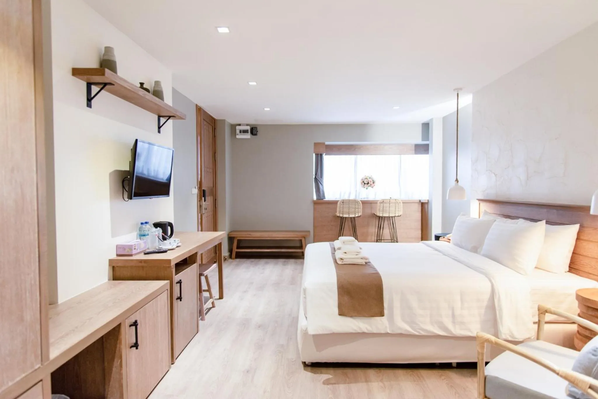 Bed in Saksiam Lakeside Resort