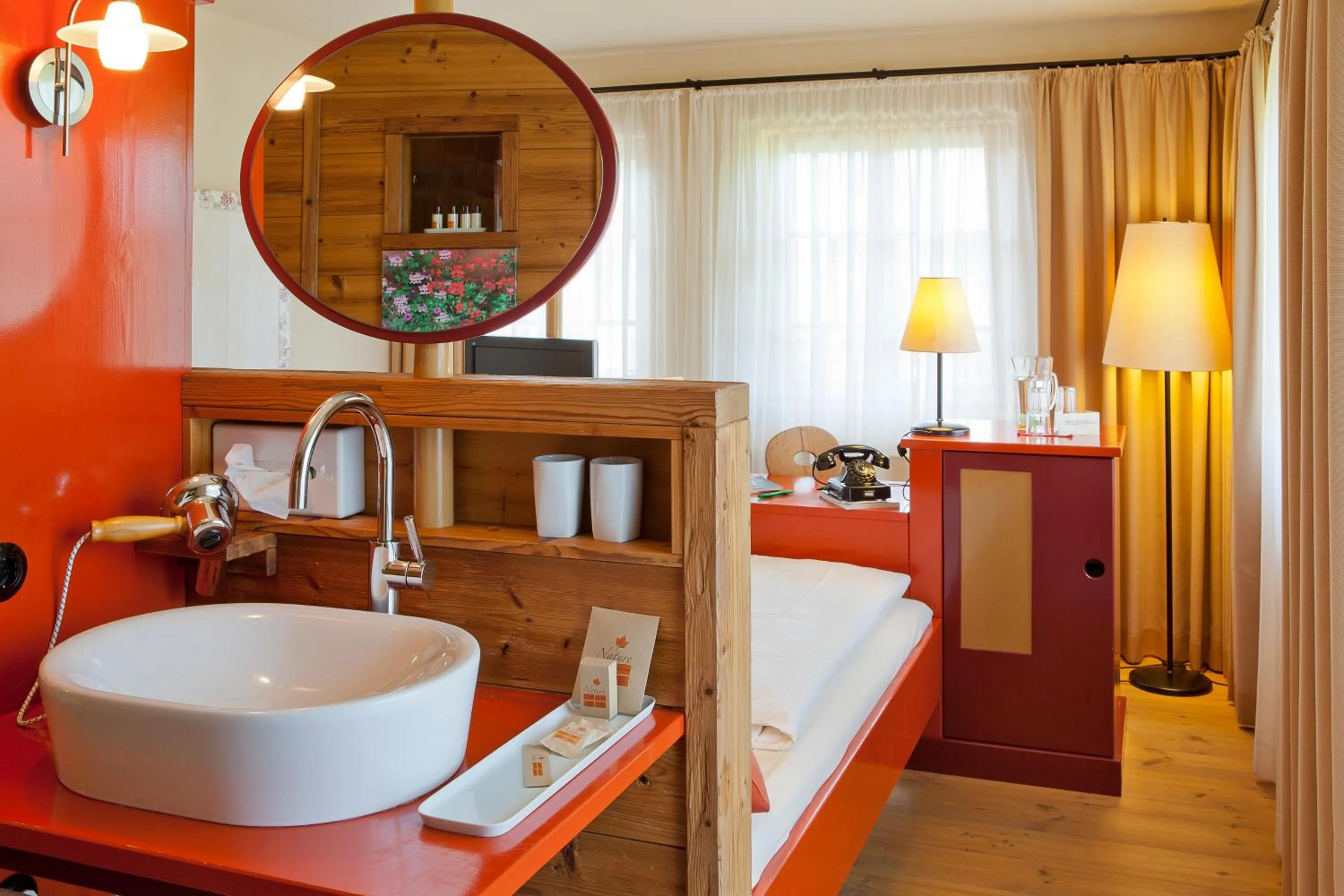 Photo of the whole room, Bed in Hotel Oberstdorf