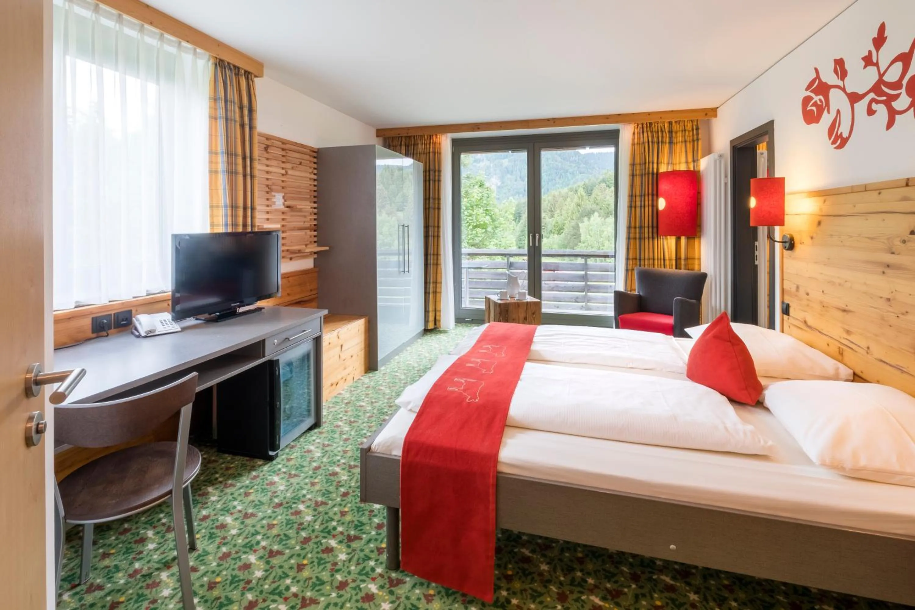 Photo of the whole room, Bed in Hotel Oberstdorf