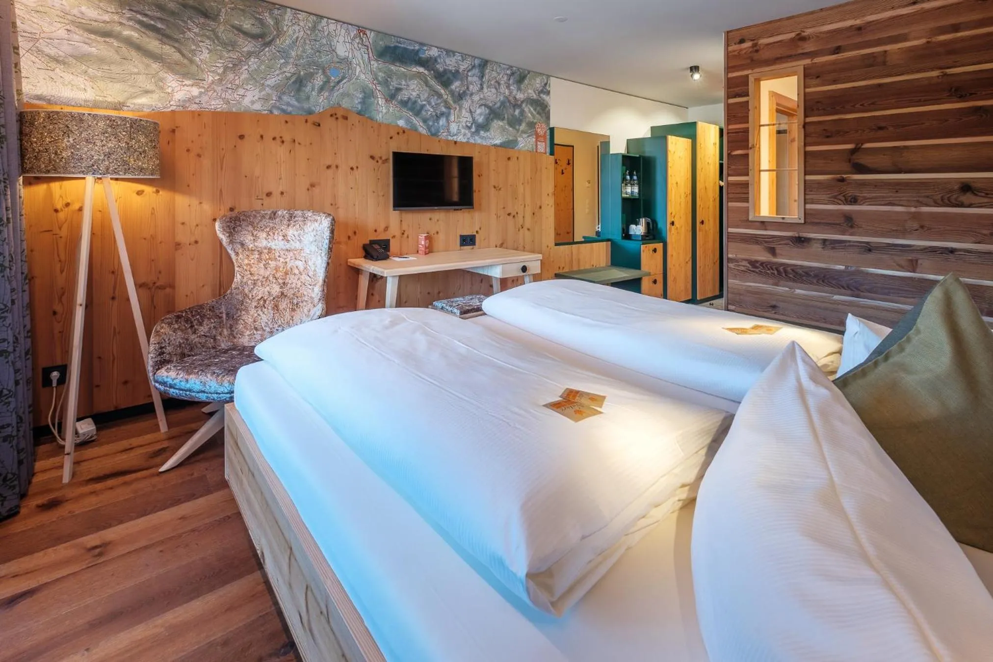 Bed in Hotel Oberstdorf