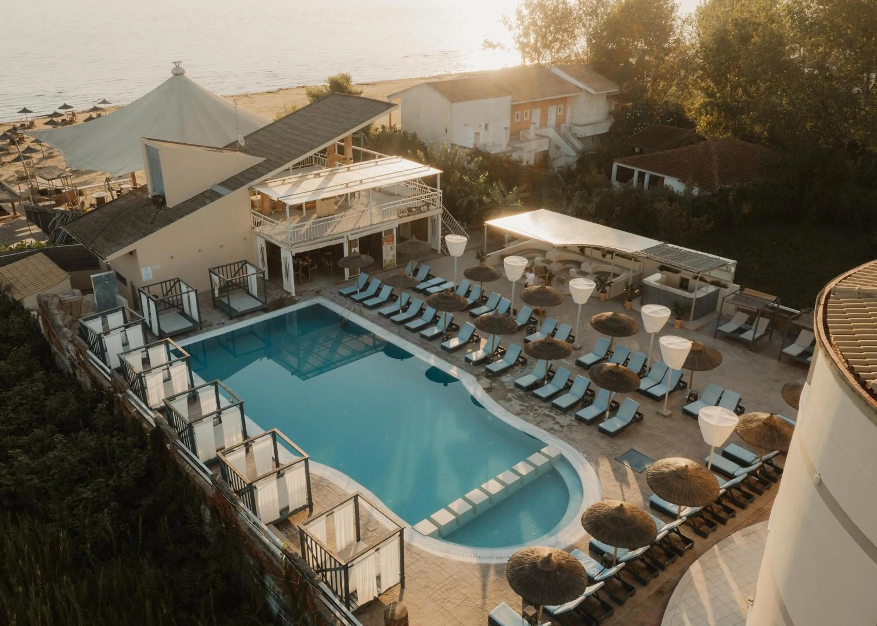 Property building in Island Kavos