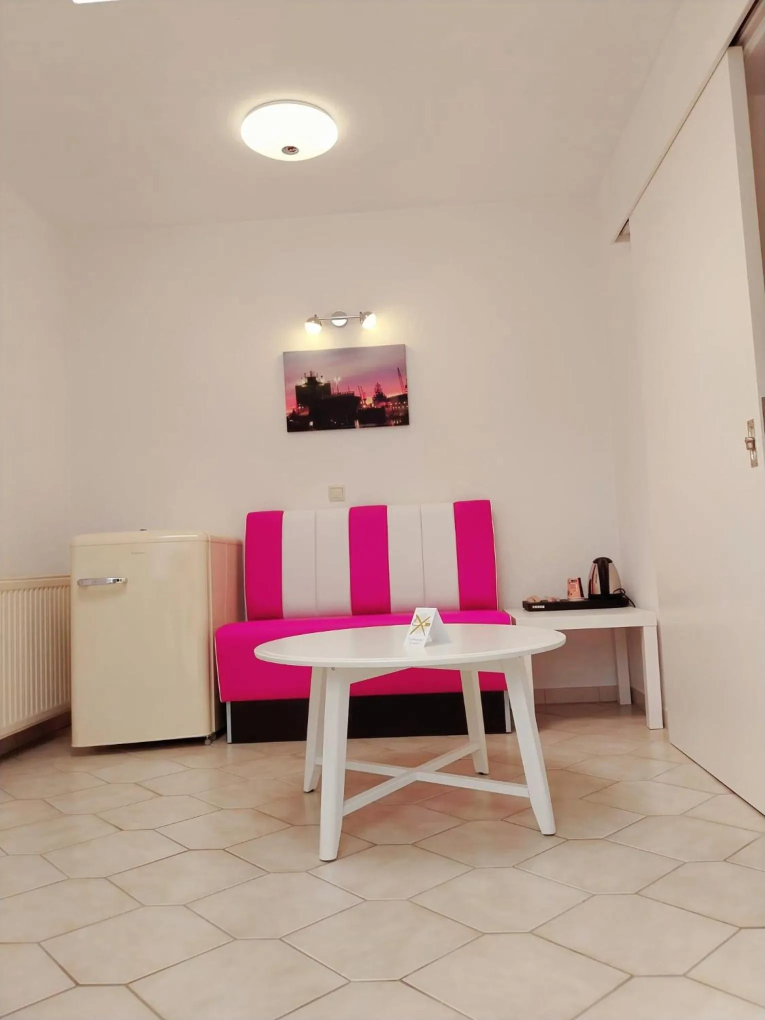 Seating area in Hotel Columbus und Glamping