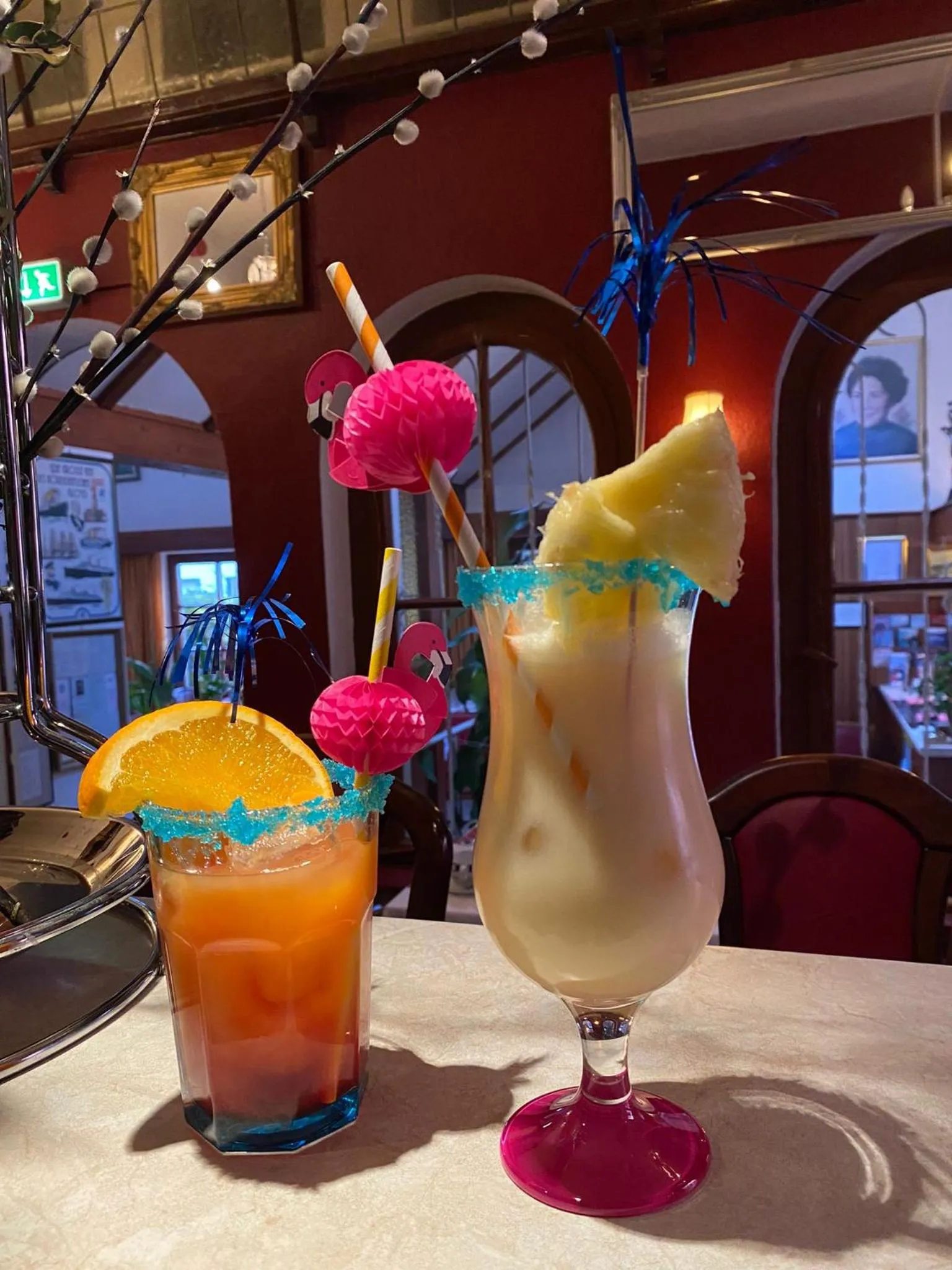 Lounge or bar in Hotel Columbus und Glamping