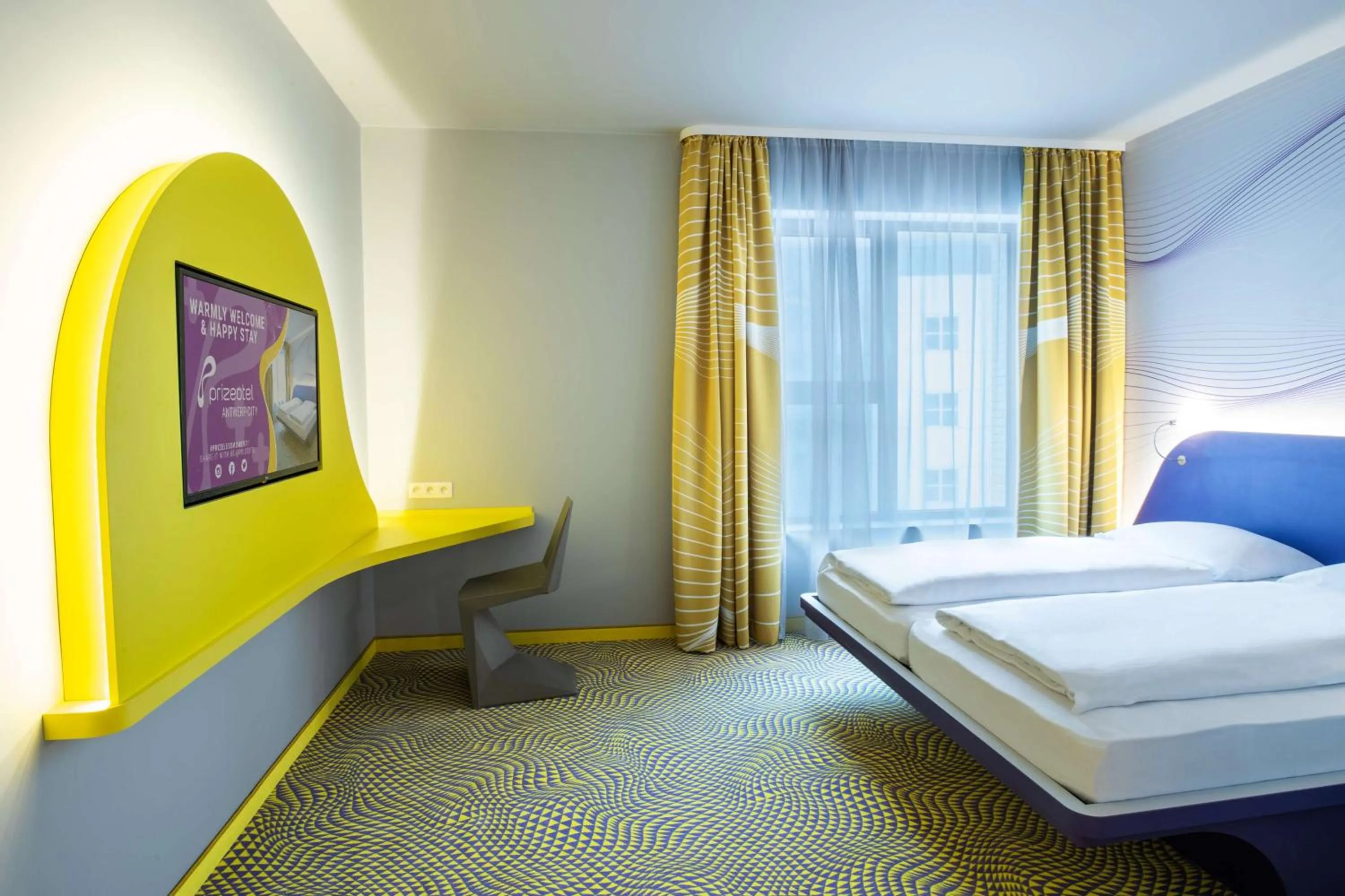 Bedroom, Bed in Prize by Radisson, Antwerp City
