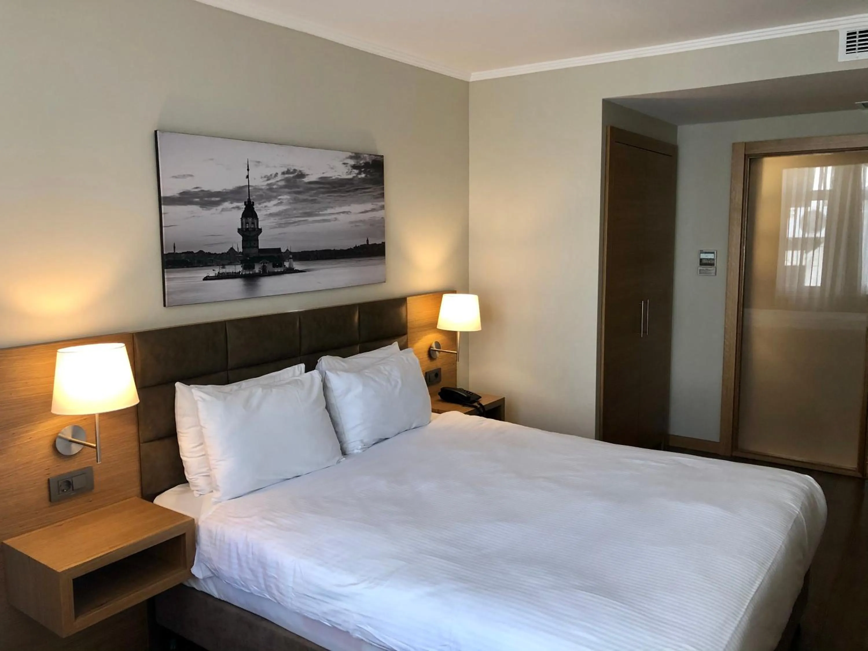 Bedroom in Fehmi Bey Suites