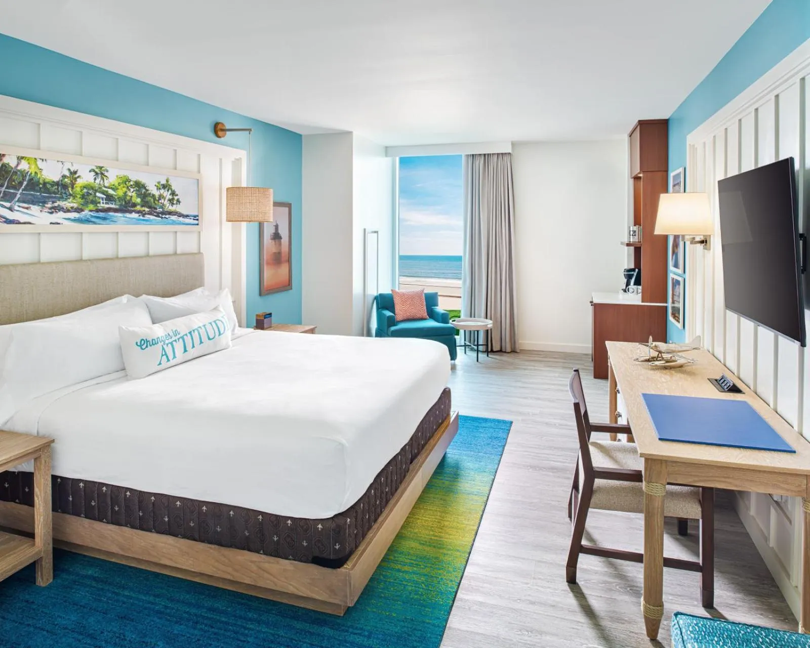 Photo of the whole room, Bed in Margaritaville Jacksonville Beach