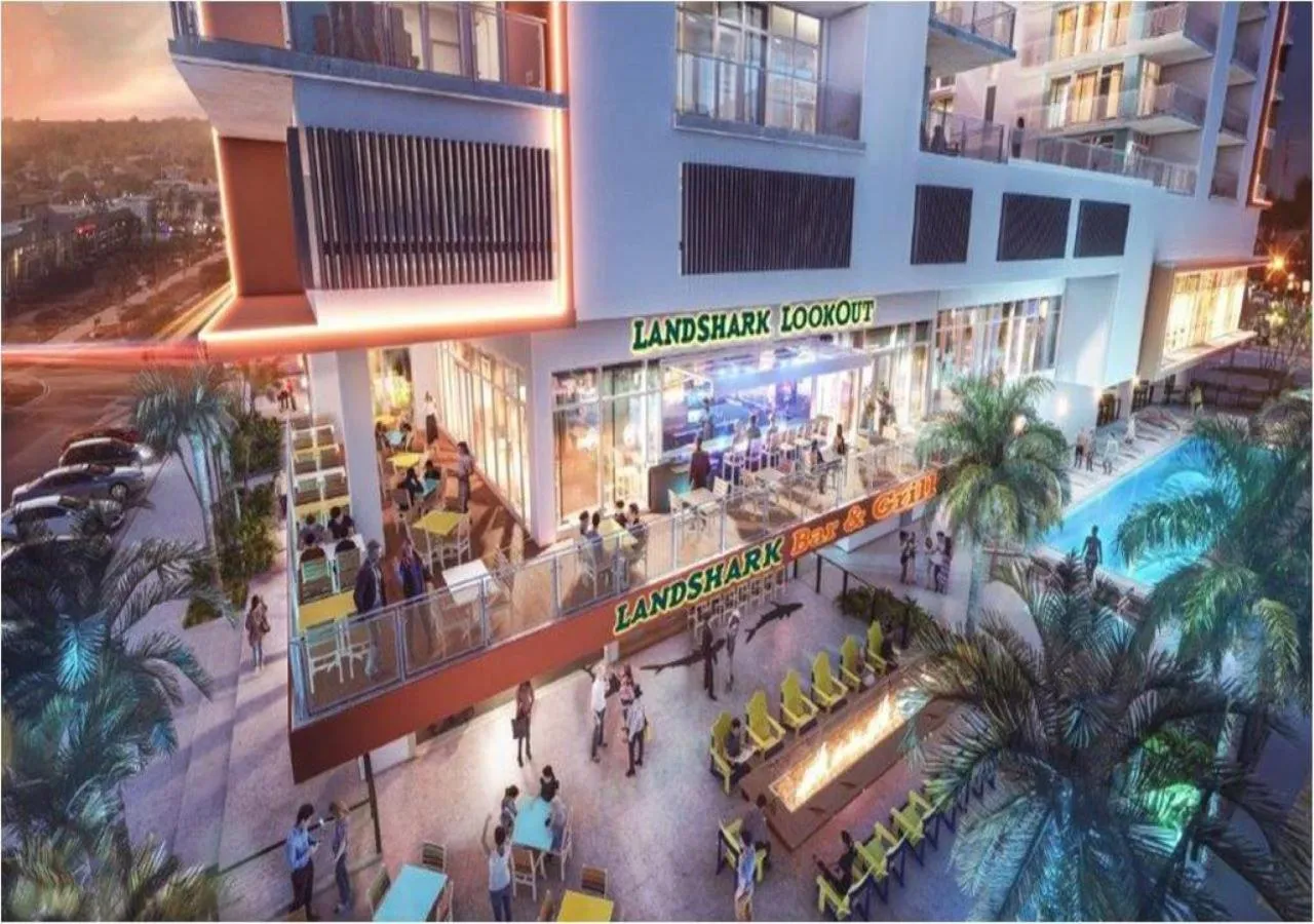 Property building in Margaritaville Jacksonville Beach